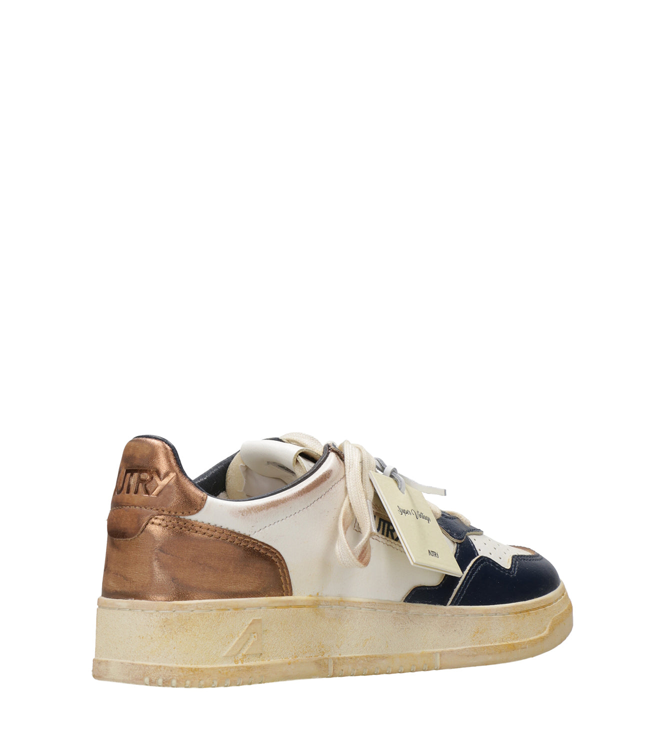 Autry | Sneakers Supvint Low Man Bianco Blu Marrone