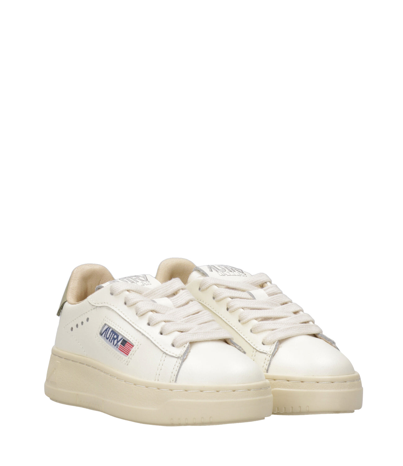 Autry Kids | Sneakers Dallas Kid Low Bianco e Salvia