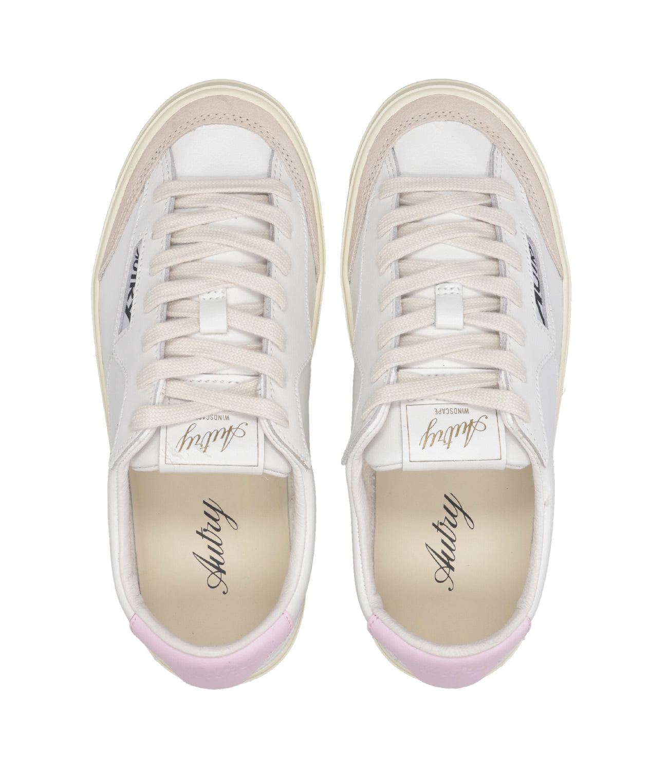 Autry | Sneakers Windscape Low Wom Bianco Rosa