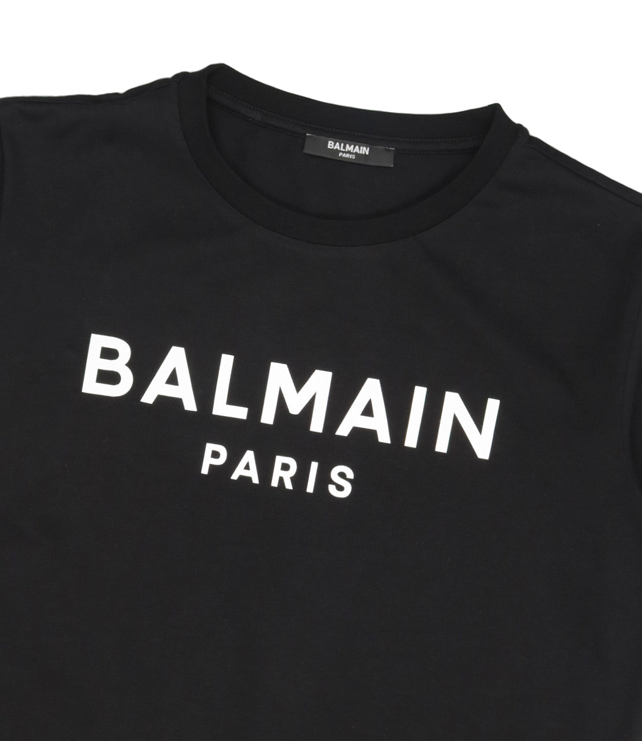 Balmain Kids | T-Shirt Nero Bianco