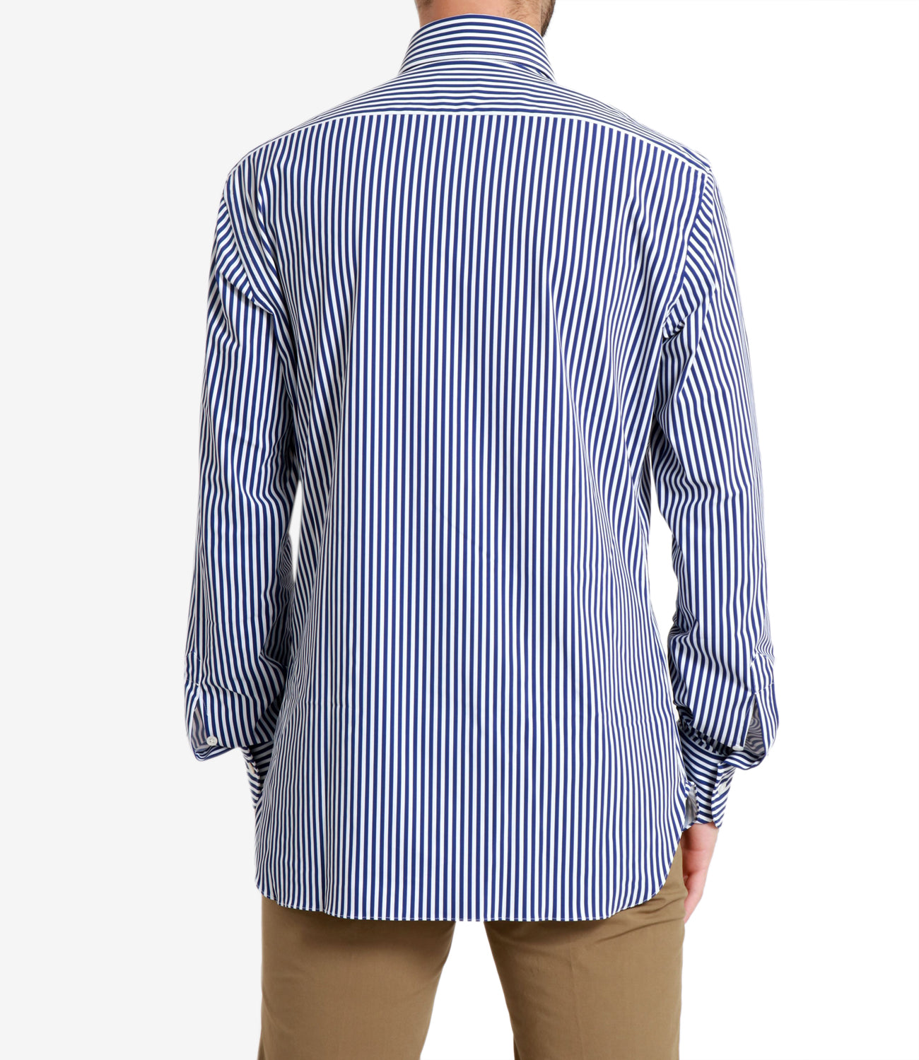 Barba | Camicia Bianco Blu navy