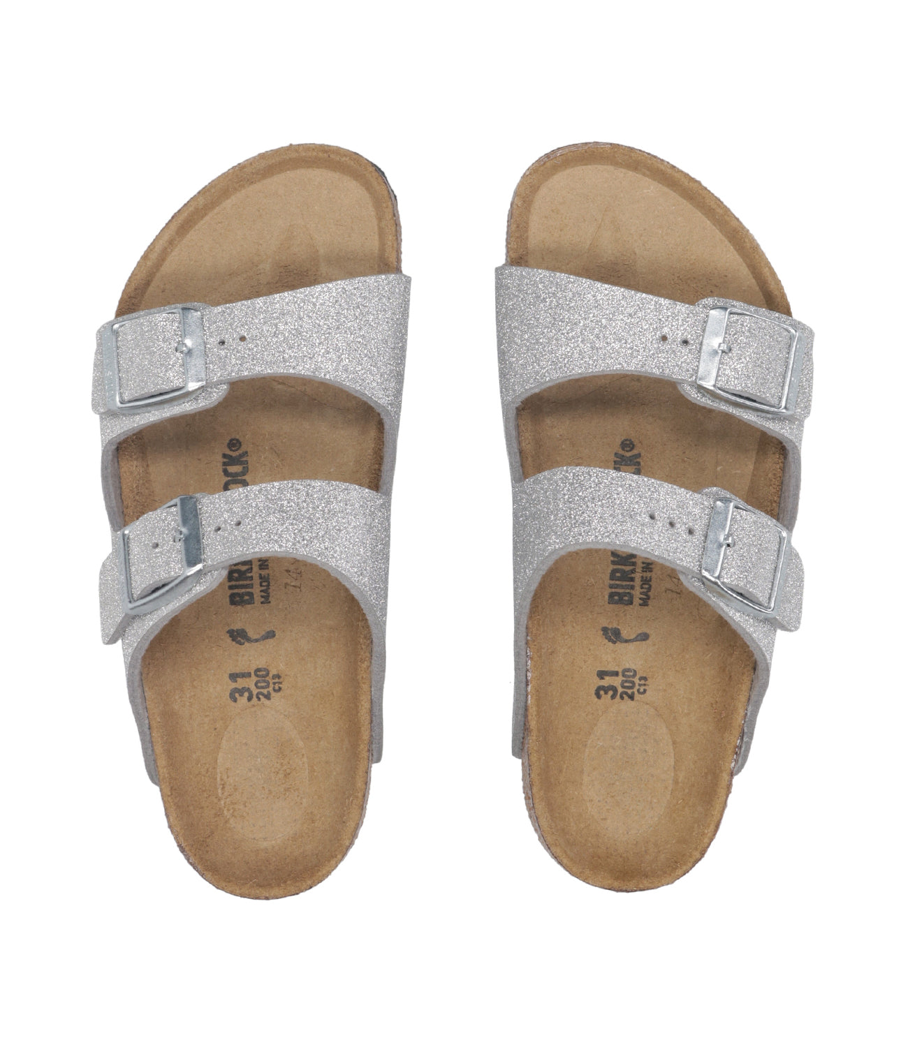 Birkenstock Kids | Ciabatta Arizona Argento