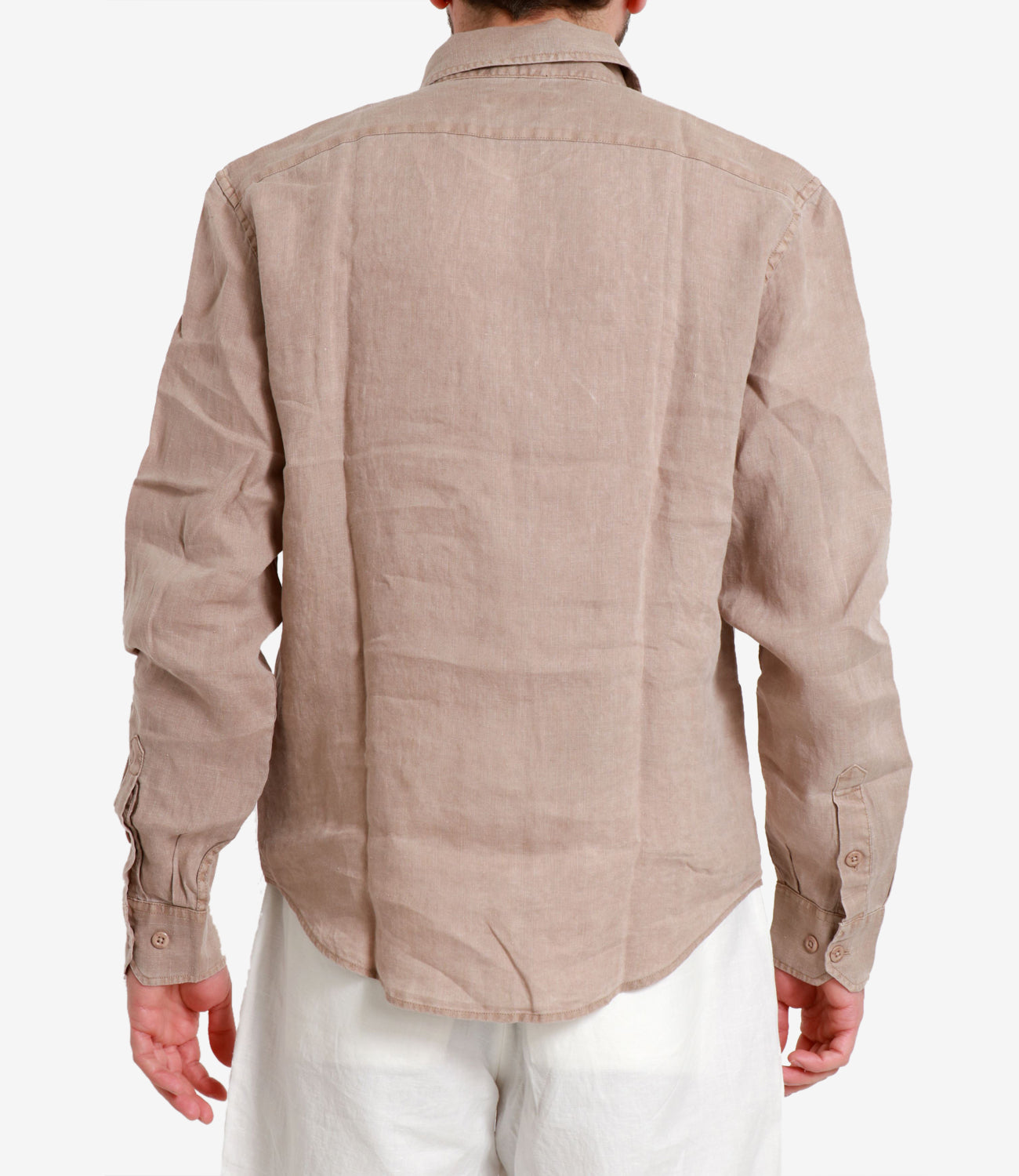 Blauer | Camicia Swan Dyed Beige