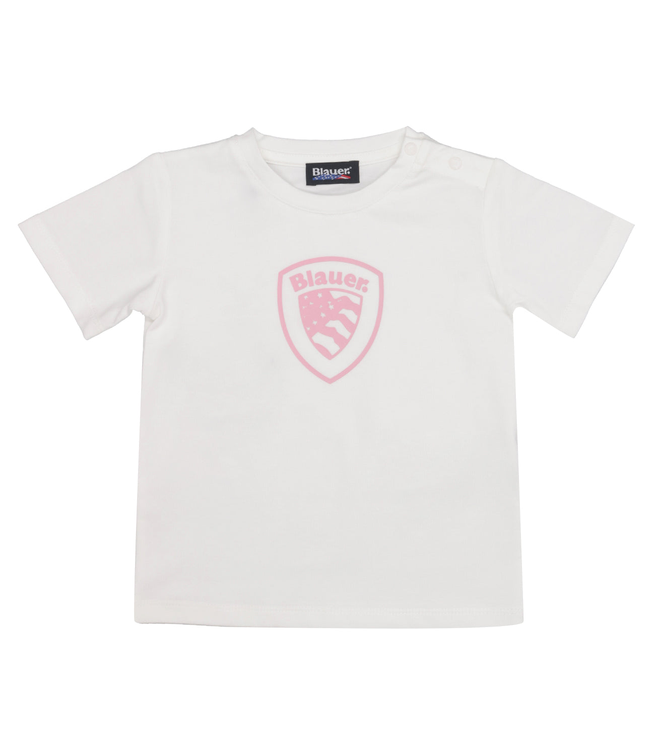Blauer Junior | T-Shirt Fox Bianco Rosa