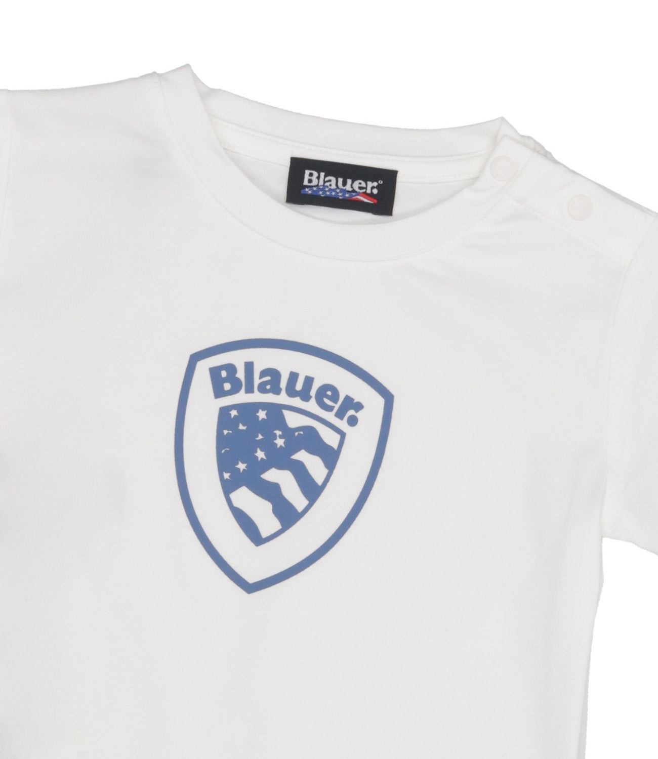 Blauer Junior | T-Shirt Fox Bianco Celeste