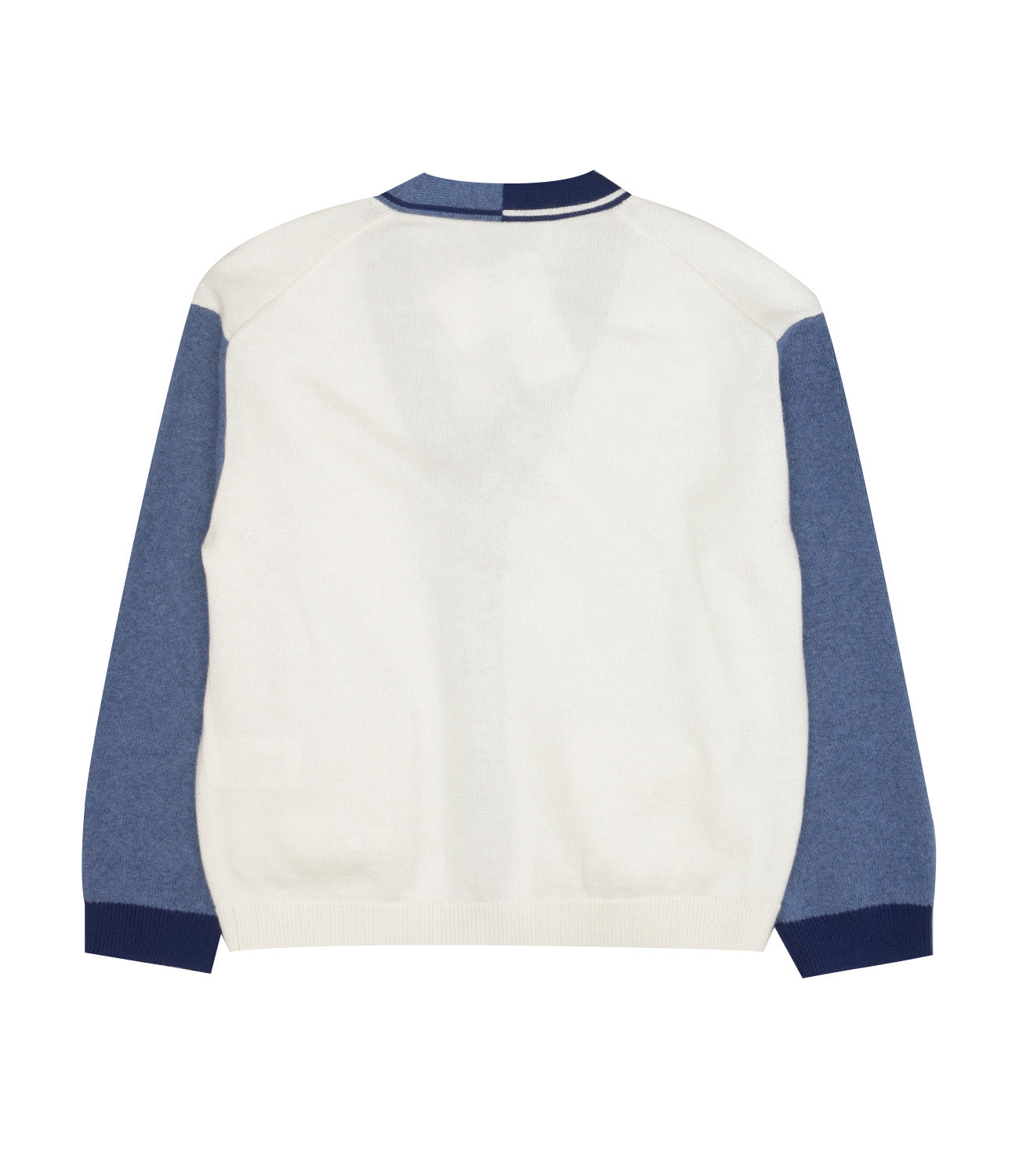 Bonpoint | Cardigan Loris Latte Azzurro