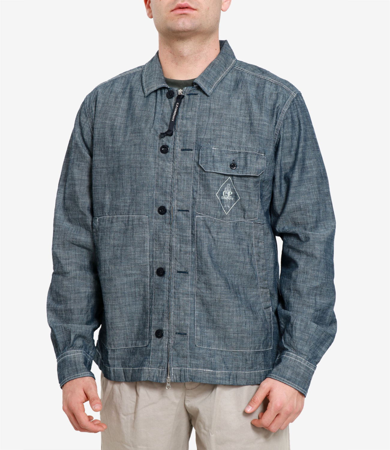 C.P. Company | Camicia Blu acciaio