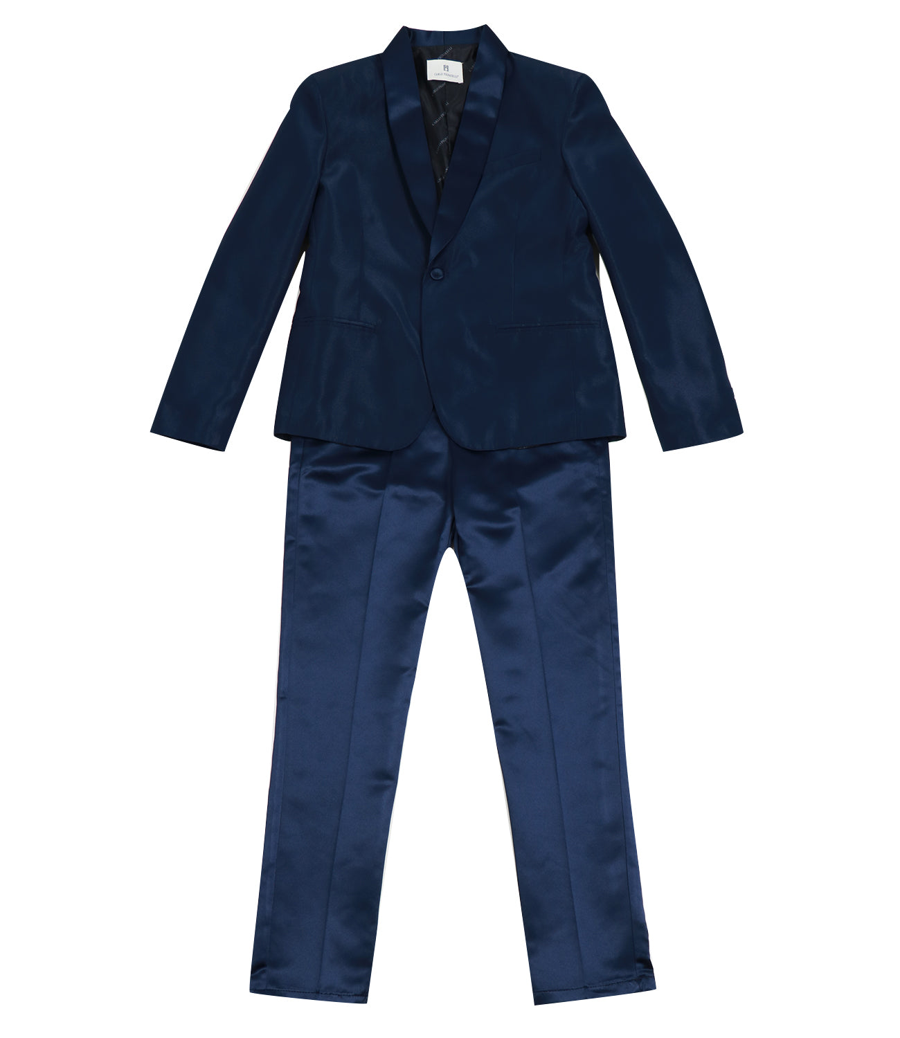 Carlo Pignatelli Junior | Set Abito Giacca Pantalone Blu brillante