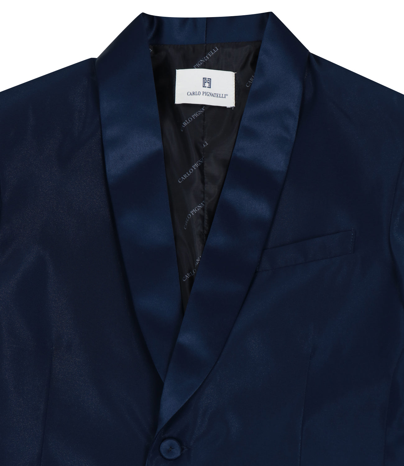 Carlo Pignatelli Junior | Set Abito Giacca Pantalone Blu brillante