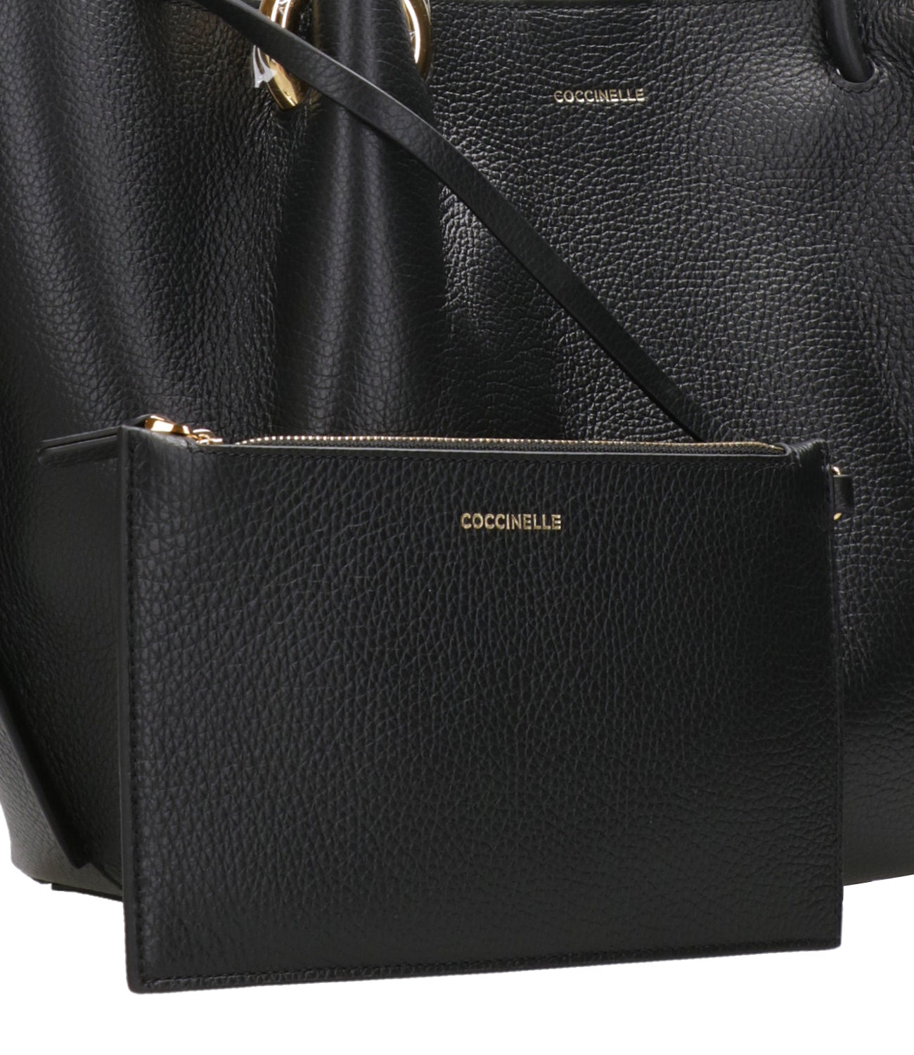 Coccinelle | Borsa a Spalla Finn medium Nero