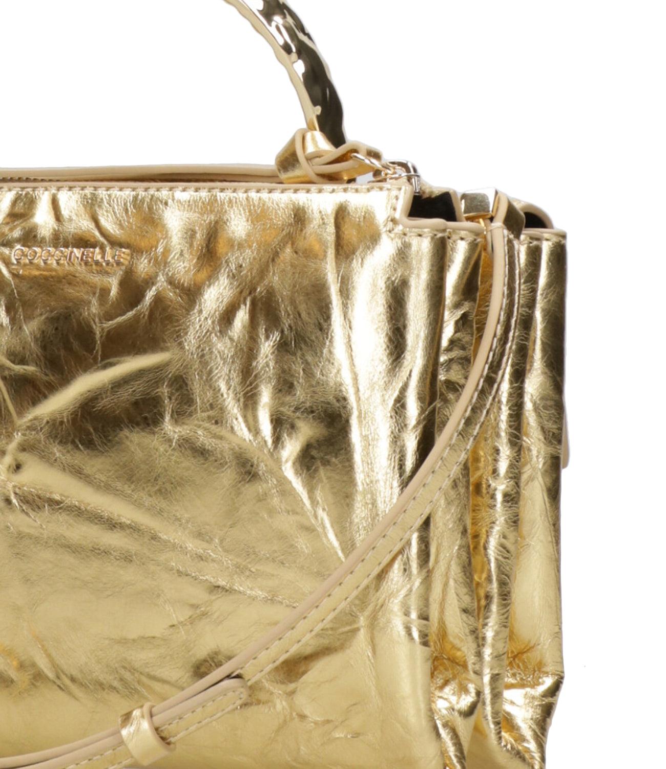 Coccinelle | Borsa a Mano Arlettis Droplet Platino