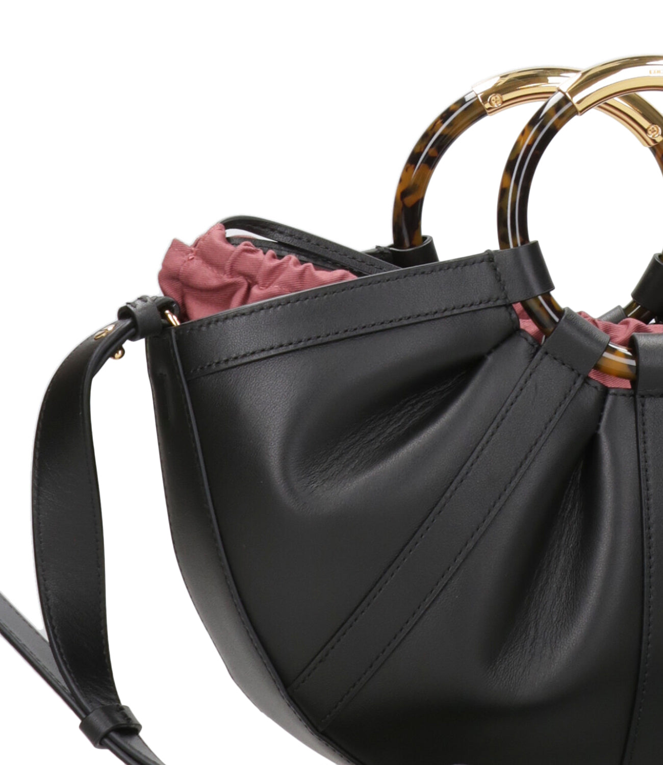 Coccinelle | Borsa a Mano Shell medium Nero