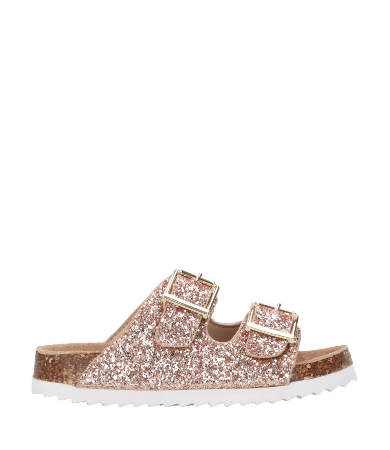 Colors of California Kids | Sandalo Glitter Oro Rosa
