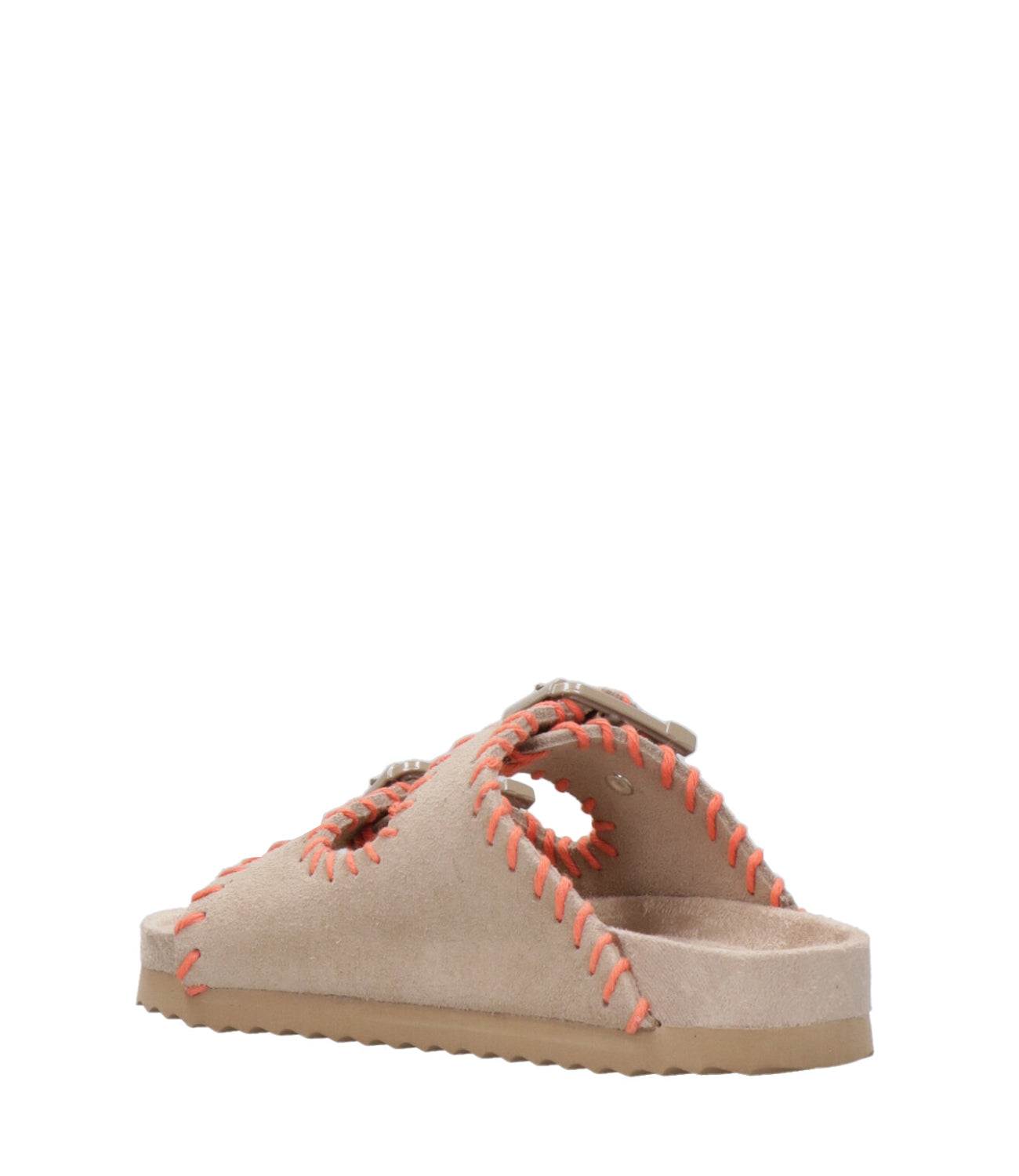 Colors of California Kids | Sandalo Suede Stitchings Fango