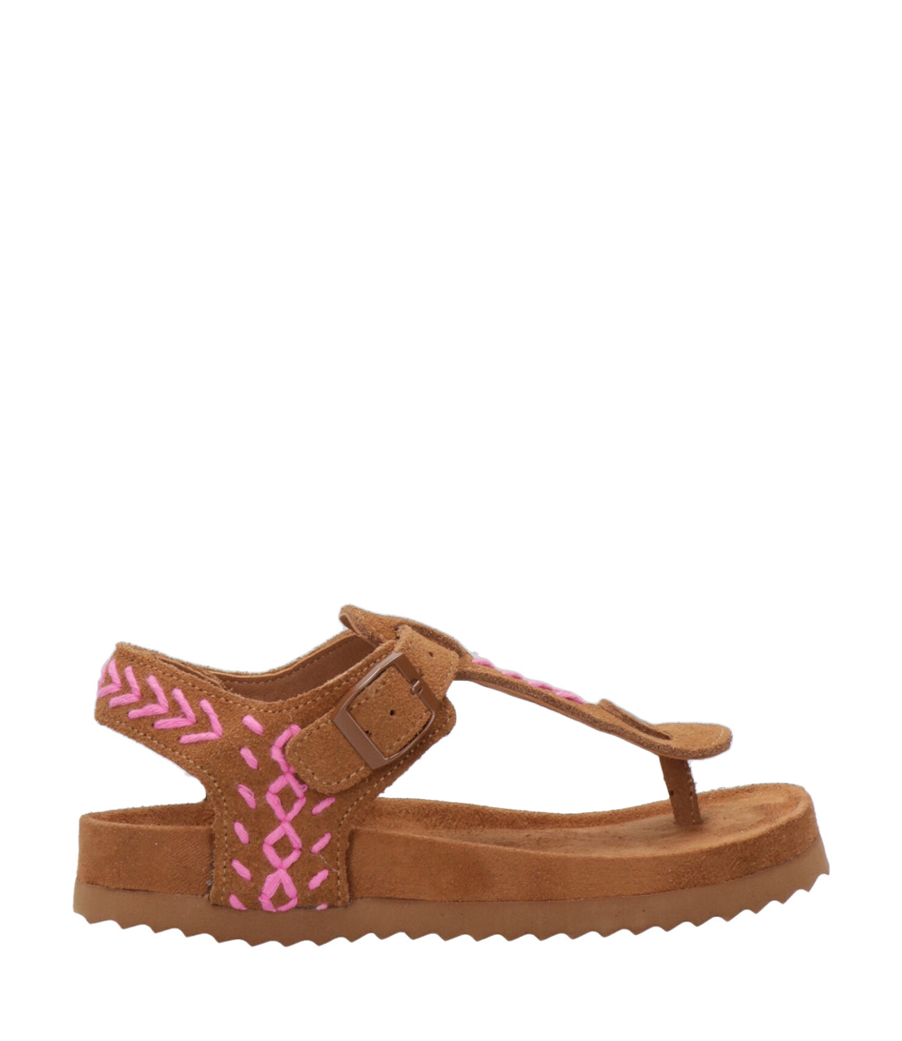 Colors of California Kids | Sandalo Thong Stitchings Cuoio