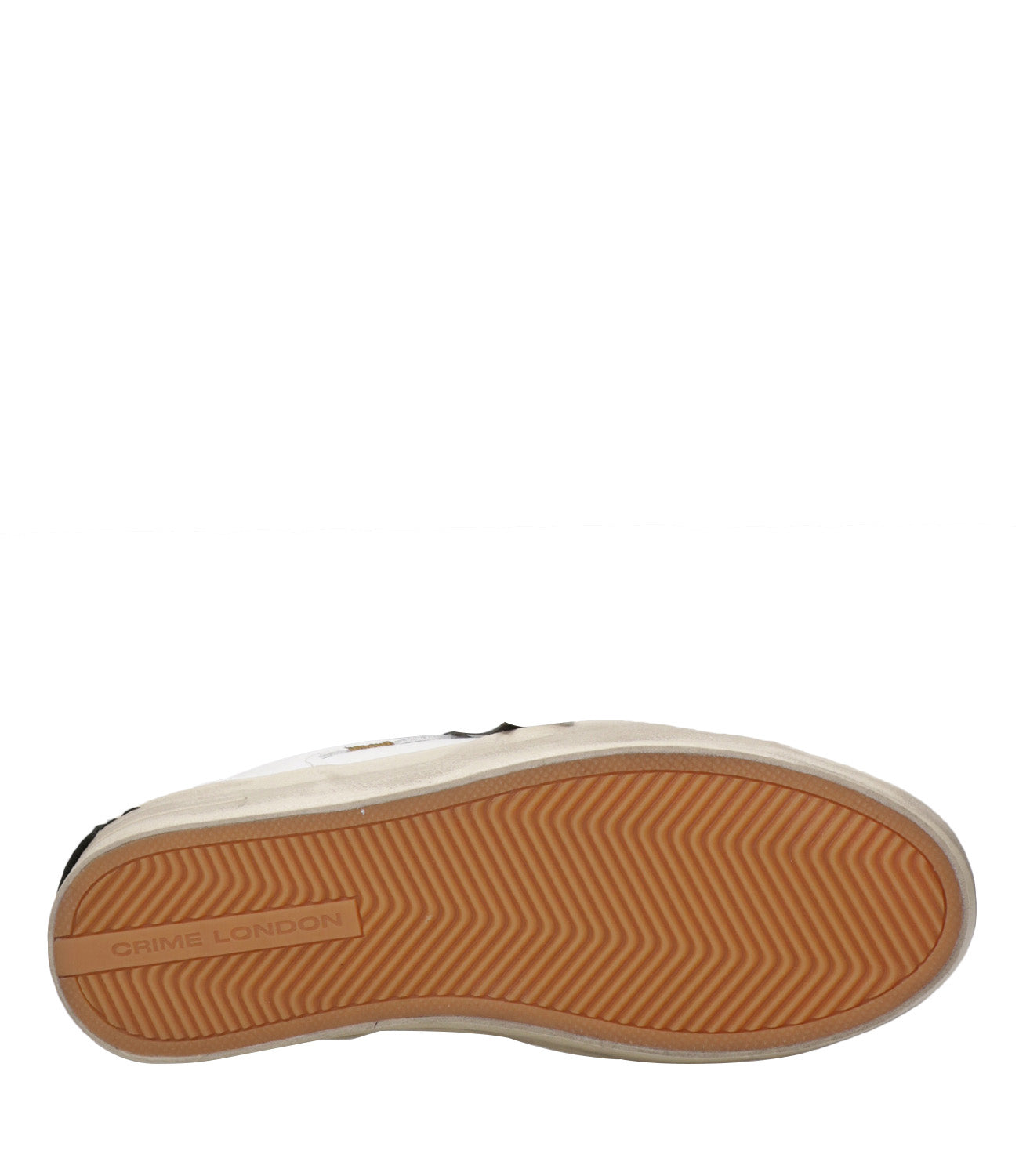 Crime | Sneakers SK8 Deluxe Bianco e Verde militare