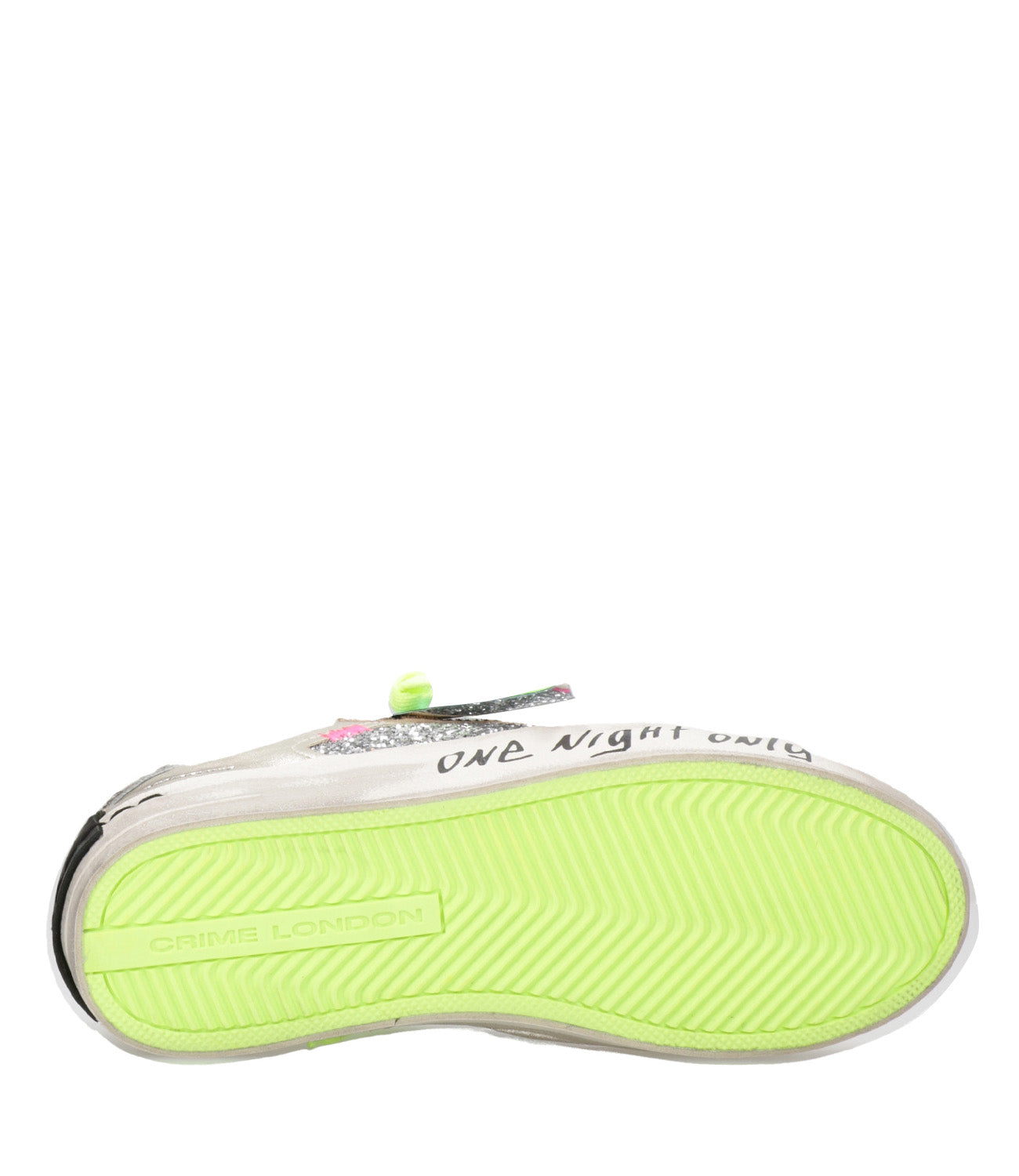 Crime | Sneakers SK8 Deluxe Argento e Leopardo