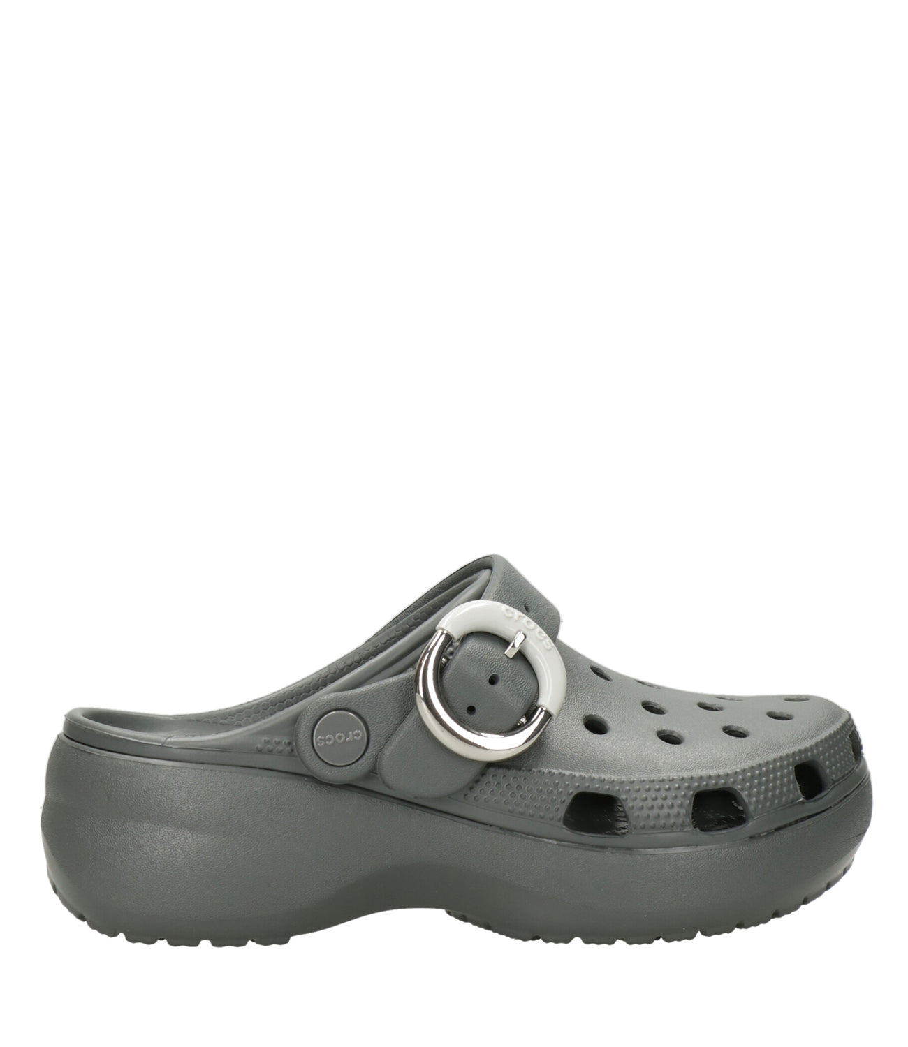 Crocs | Sabot Classic Platform Buckle Clog Carbone