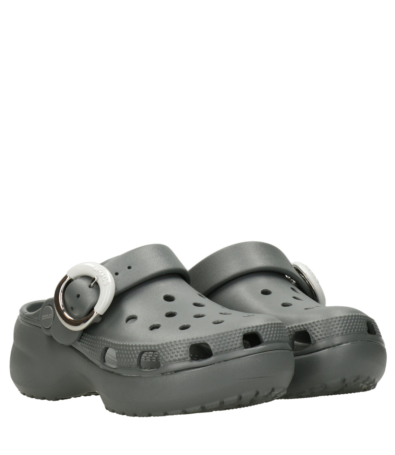 Crocs | Sabot Classic Platform Buckle Clog Carbone