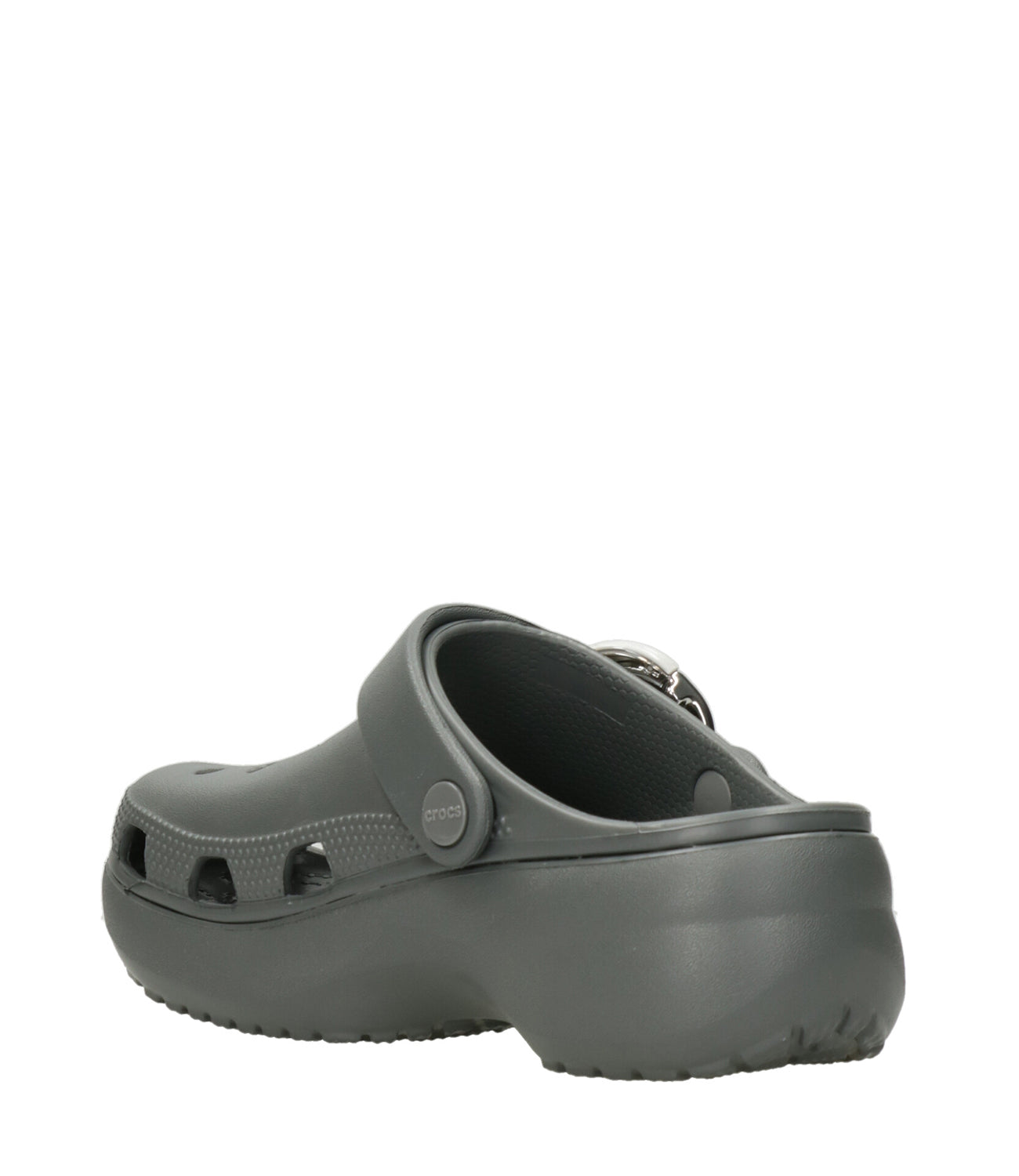 Crocs | Sabot Classic Platform Buckle Clog Carbone