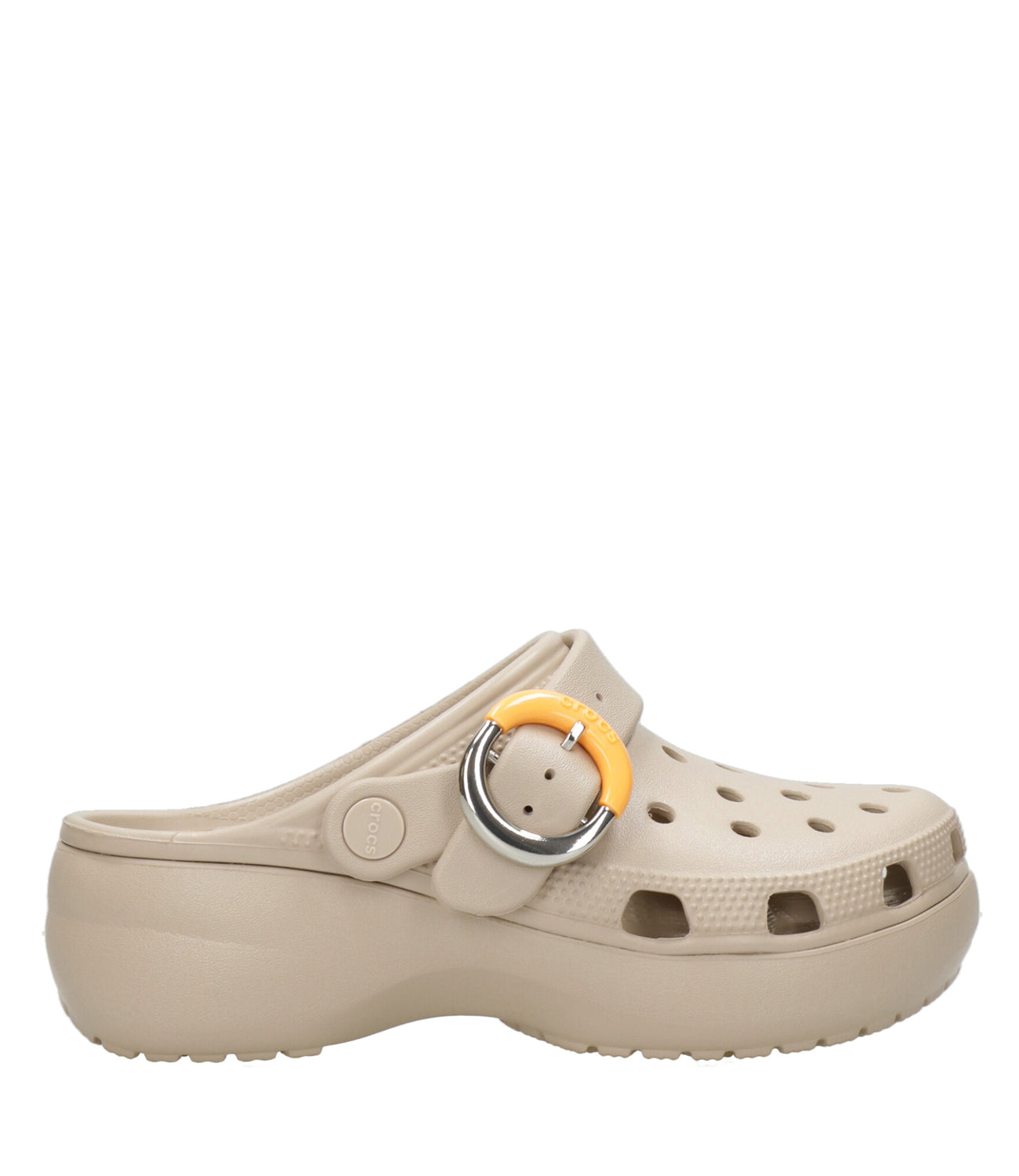 Crocs | Sabot Classic Platform Buckle Clog Nocciola