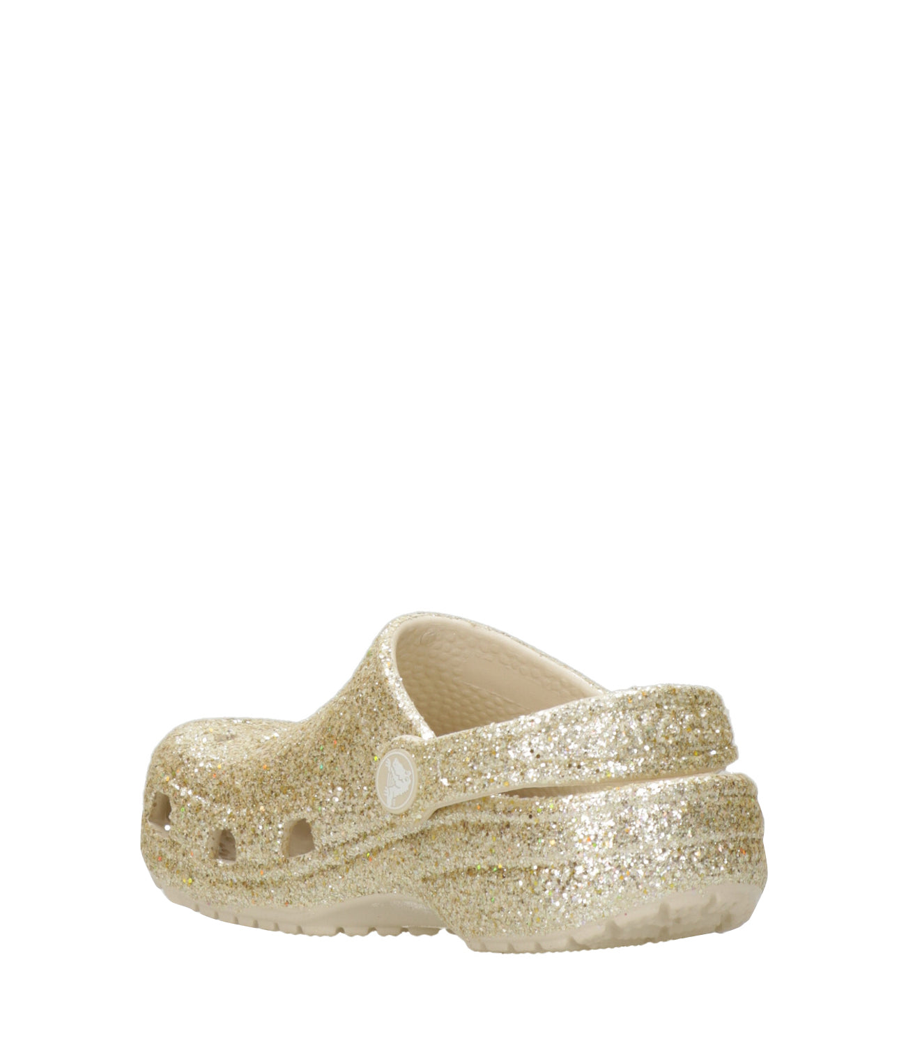 Crocs Kids | Sabot Classic Chunky Glitter Clog K Argento