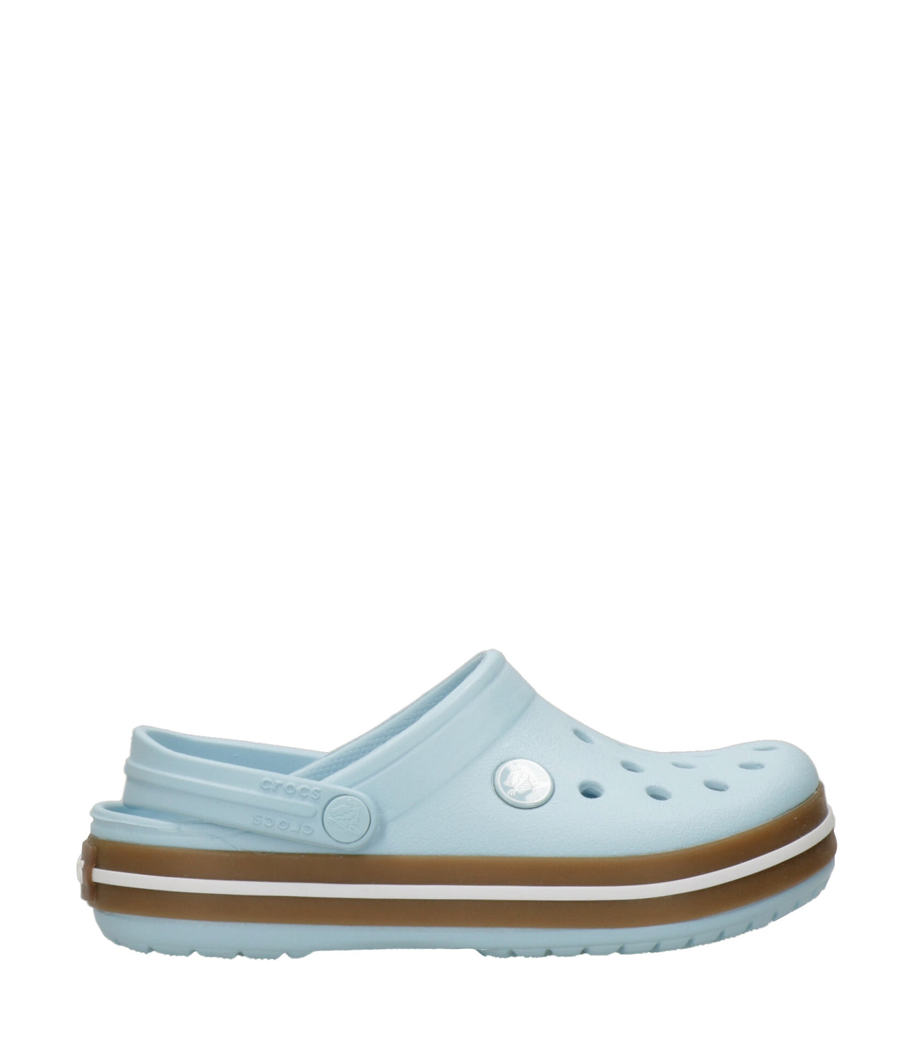 Crocs Kids | Sabot Crocband Gum Clog K Celeste medio