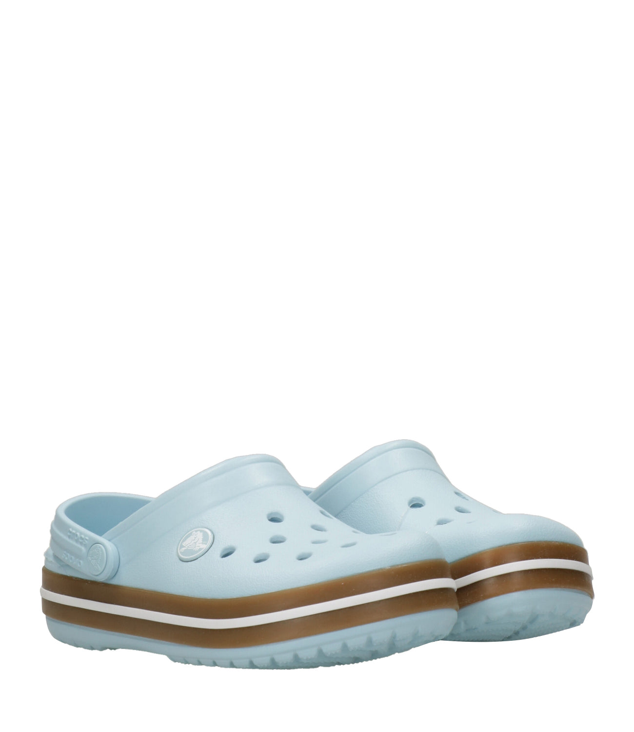 Crocs Kids | Sabot Crocband Gum Clog K Celeste medio