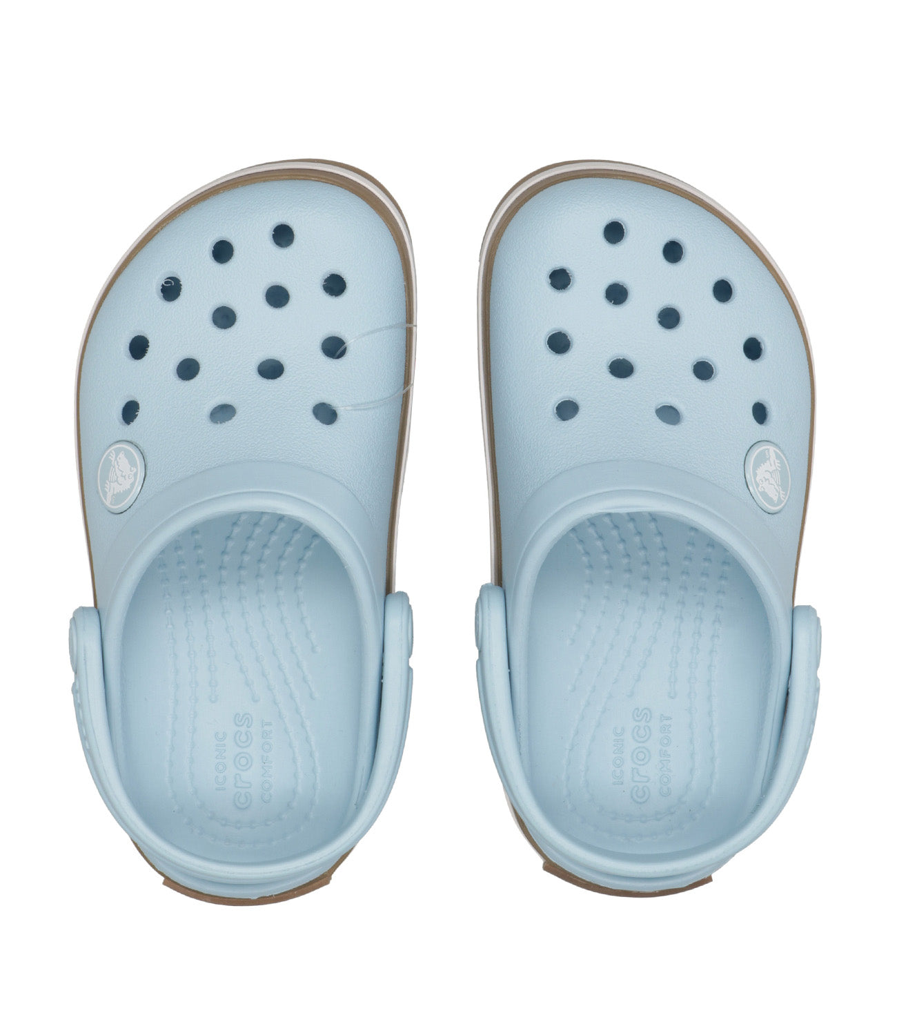 Crocs Kids | Sabot Crocband Gum Clog T Celeste Ecru
