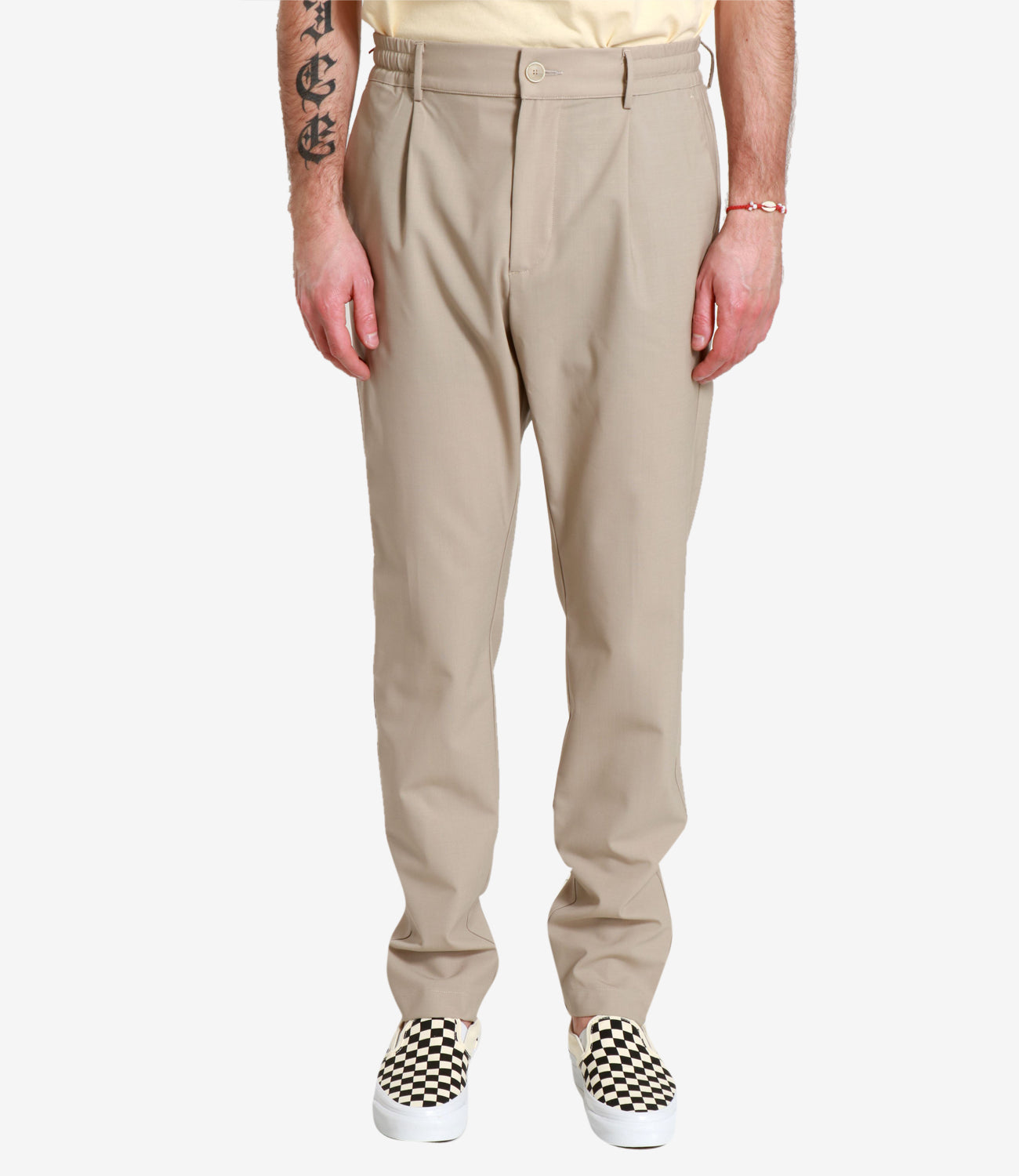 Cruna | Pantalone Mitte Beige