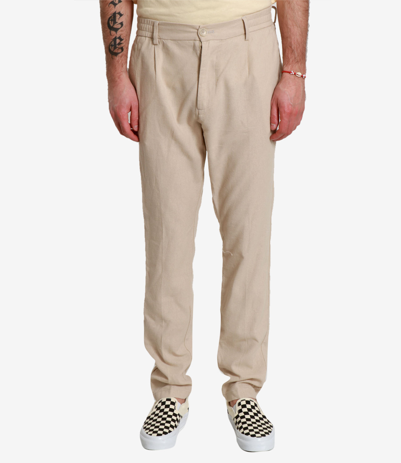 Cruna | Pantalone Mitte Ecrù