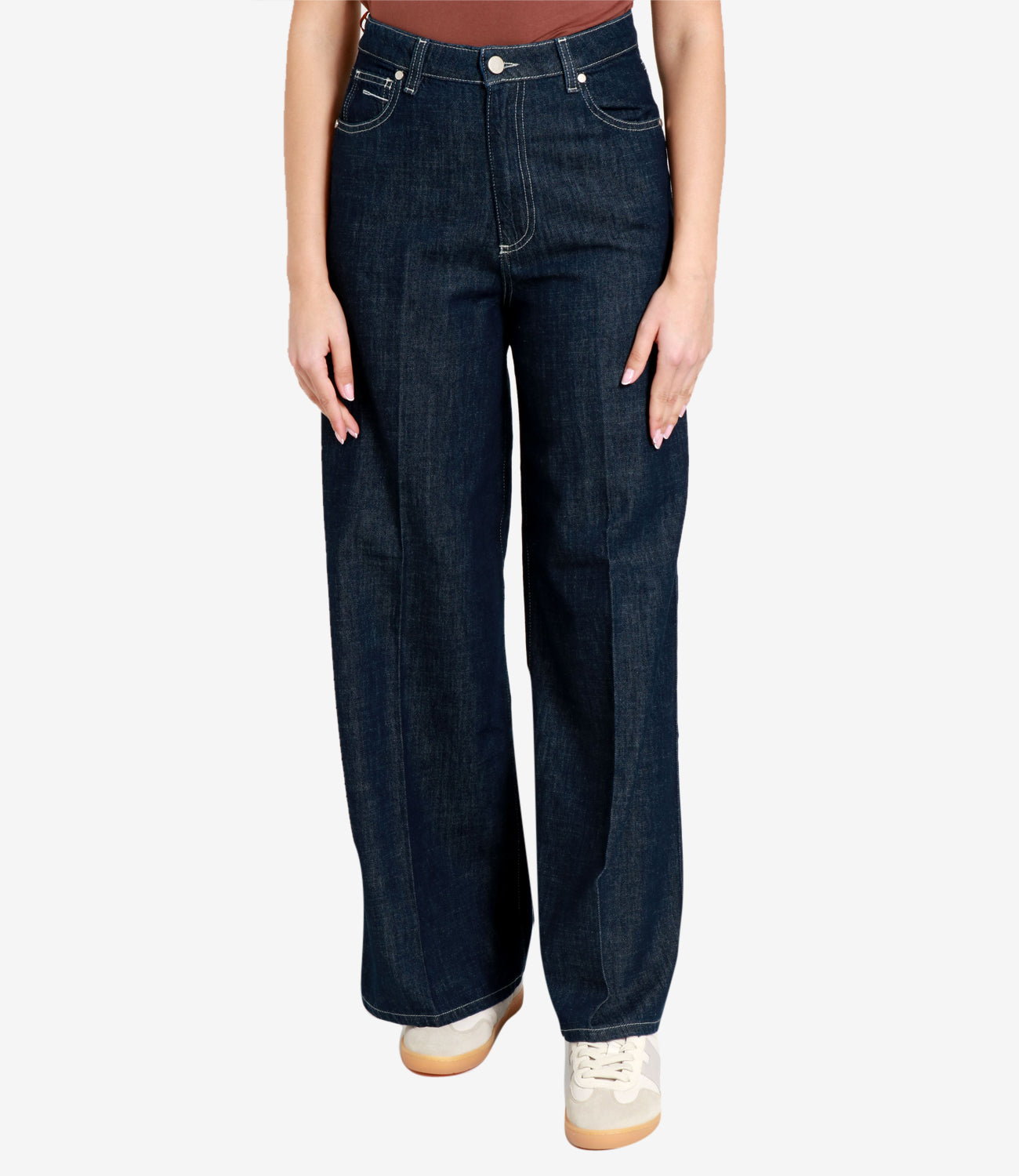 Cruna | Pantalone Denim scuro