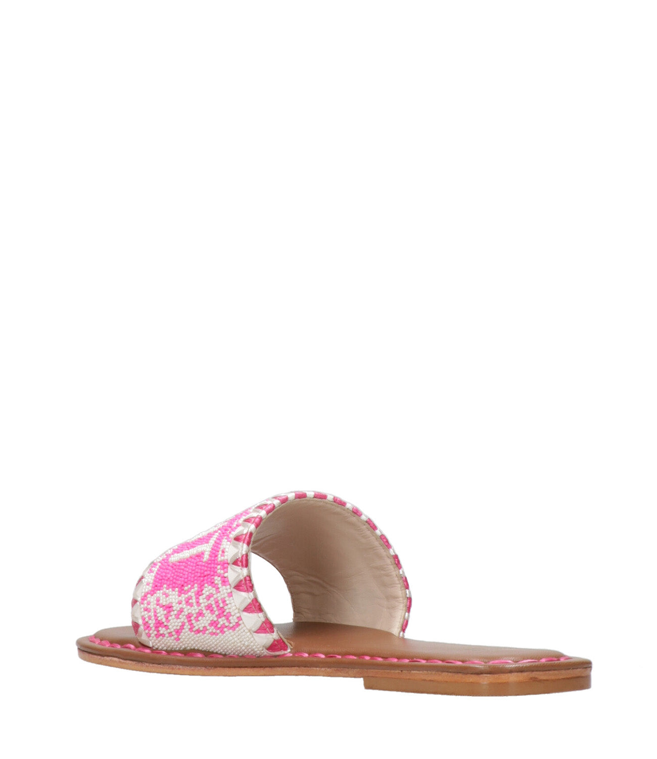 De Siena Shoes | Ciabatta Saint Tropez Fuxia Bianco