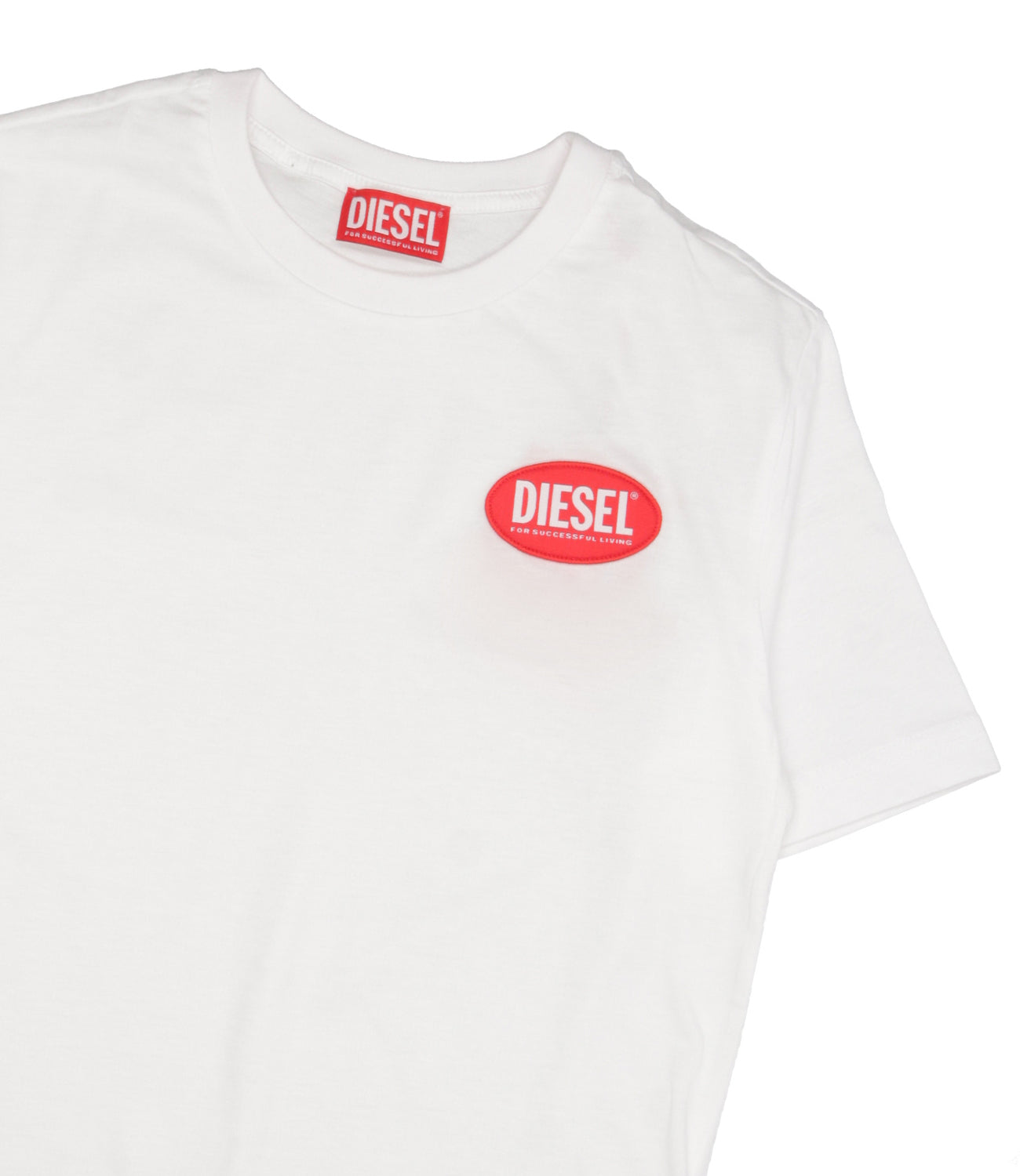 Diesel Kids | T-Shirt Tpatch Over Bianco