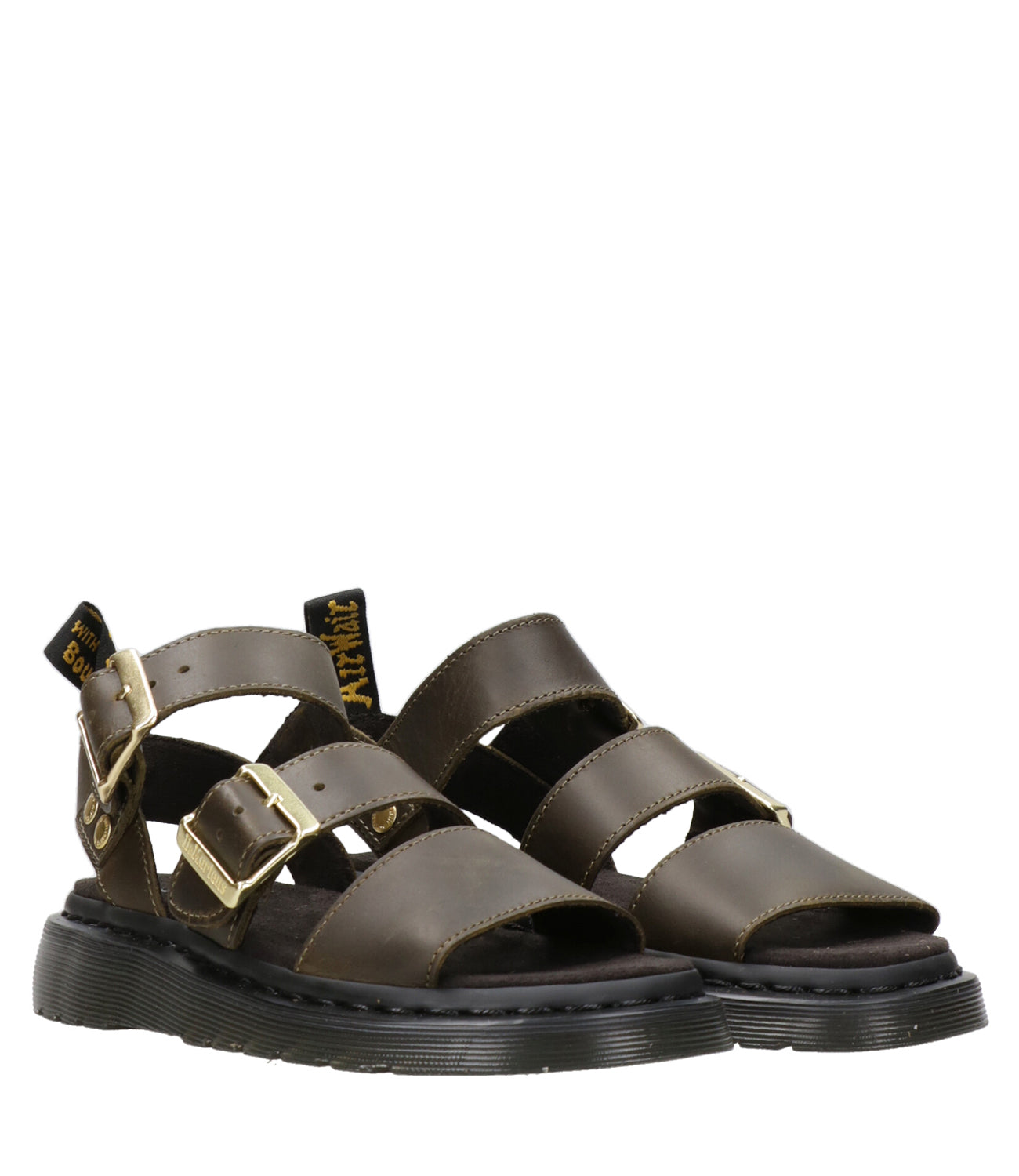 Dr Martens | Sandalo Gryphon Dms Olive Wyoming Oliva
