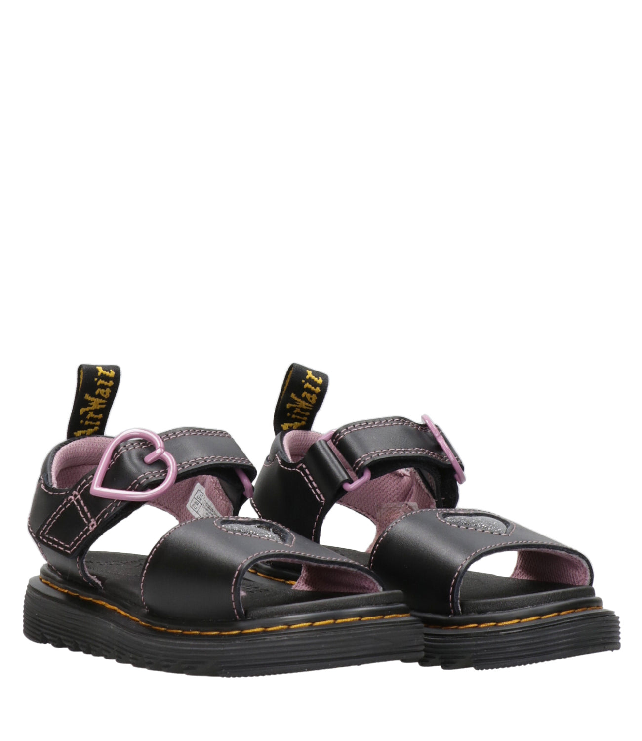 Dr Martens Kids | Sandalo Marlowe Hearts Nero