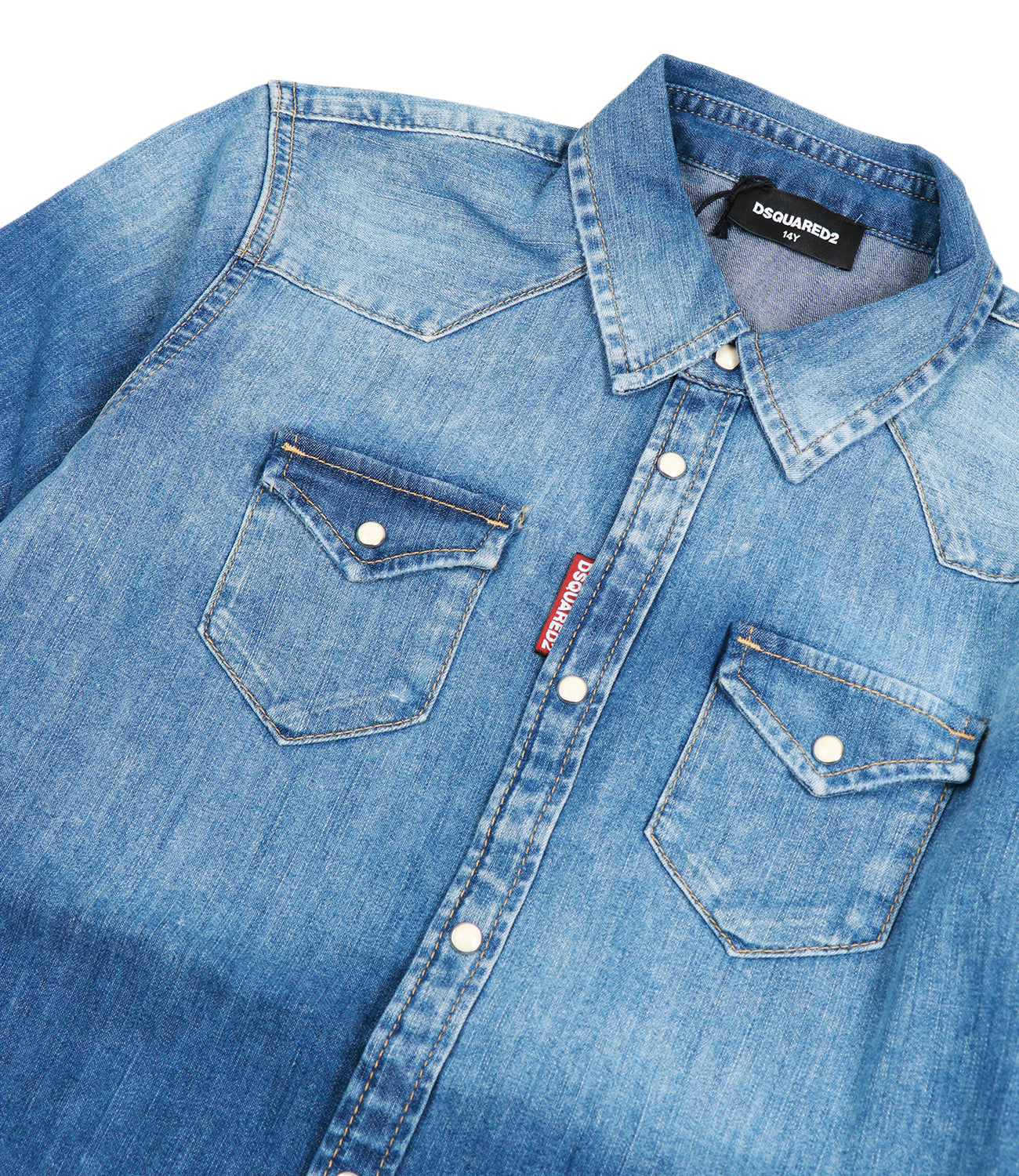 Dsquared2 Kids | Camicia Denim medio