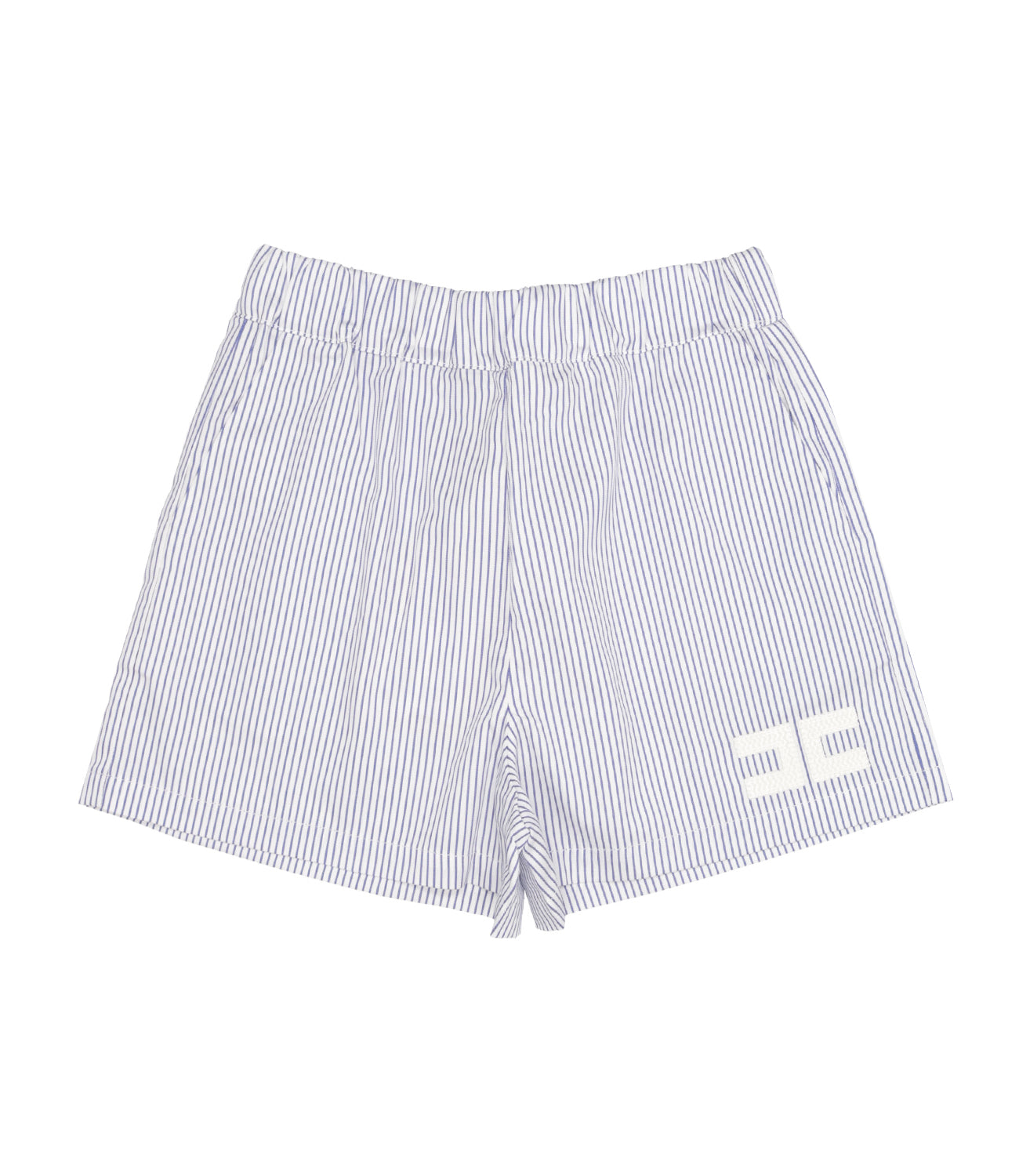 Elisabetta Franchi La Mia Bambina | Shorts Azzurro Bianco