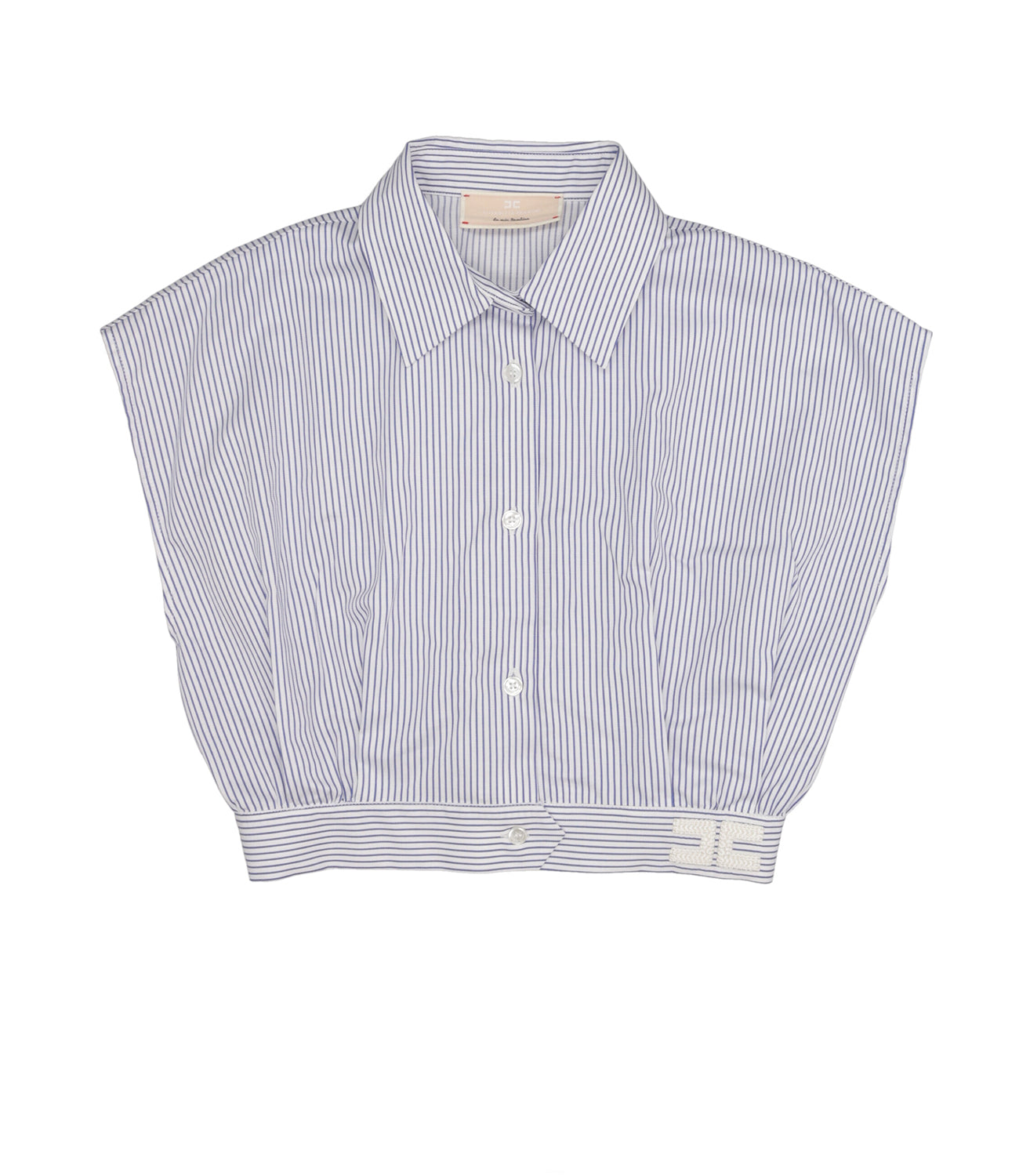 Elisabetta Franchi La Mia Bambina | Camicia Avorio Blu