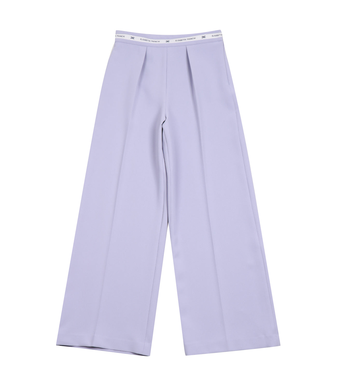 Elisabetta Franchi La Mia Bambina | Pantalone Lilla Avorio