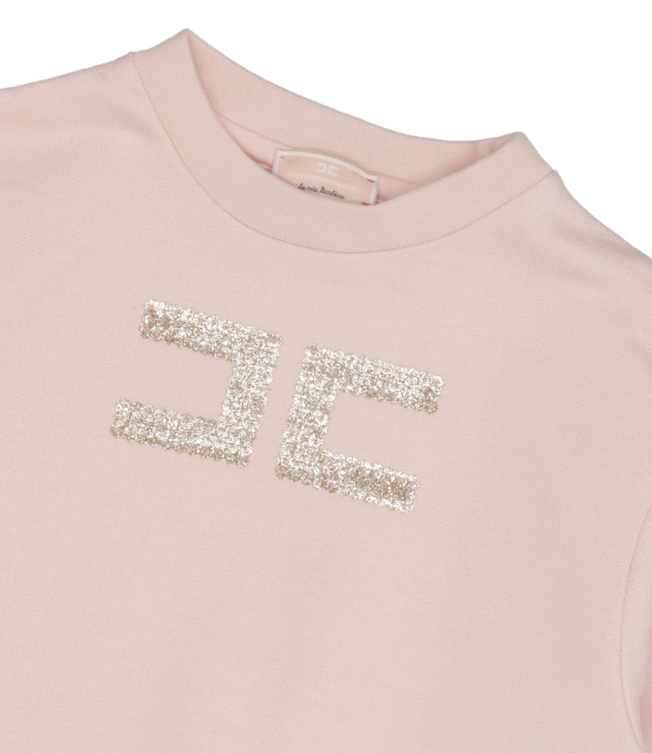 Elisabetta Franchi La Mia Bambina | Felpa Rosa Oro