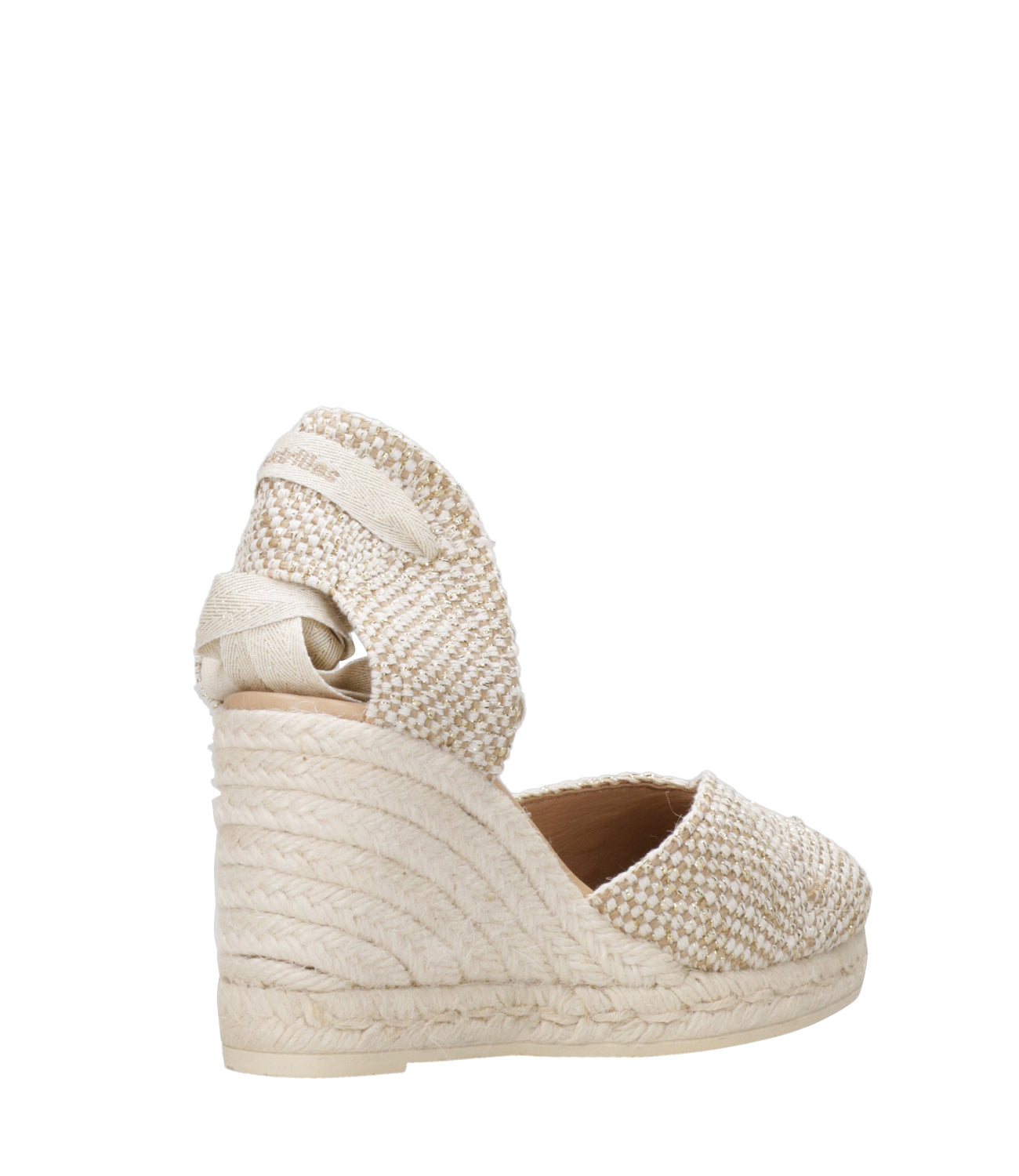 Espadrilles | Sandalo Cof Hilo Platino
