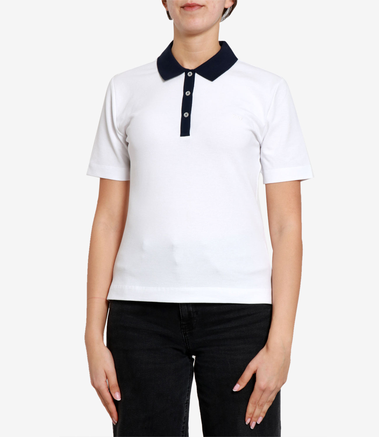 Fay | Polo Bianco Blu