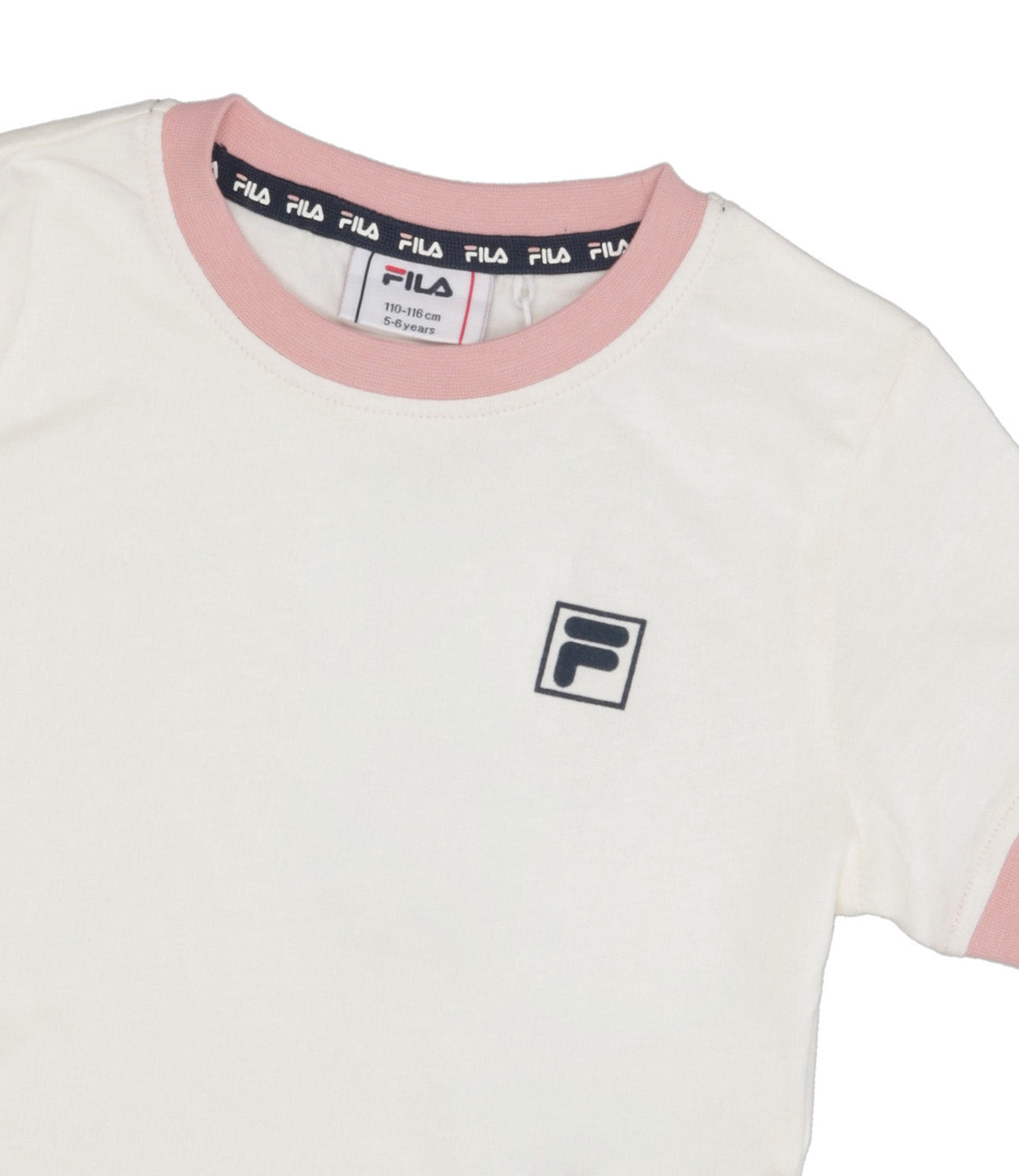 Fila Kids | T-Shirt Pratolino Panna Rosa
