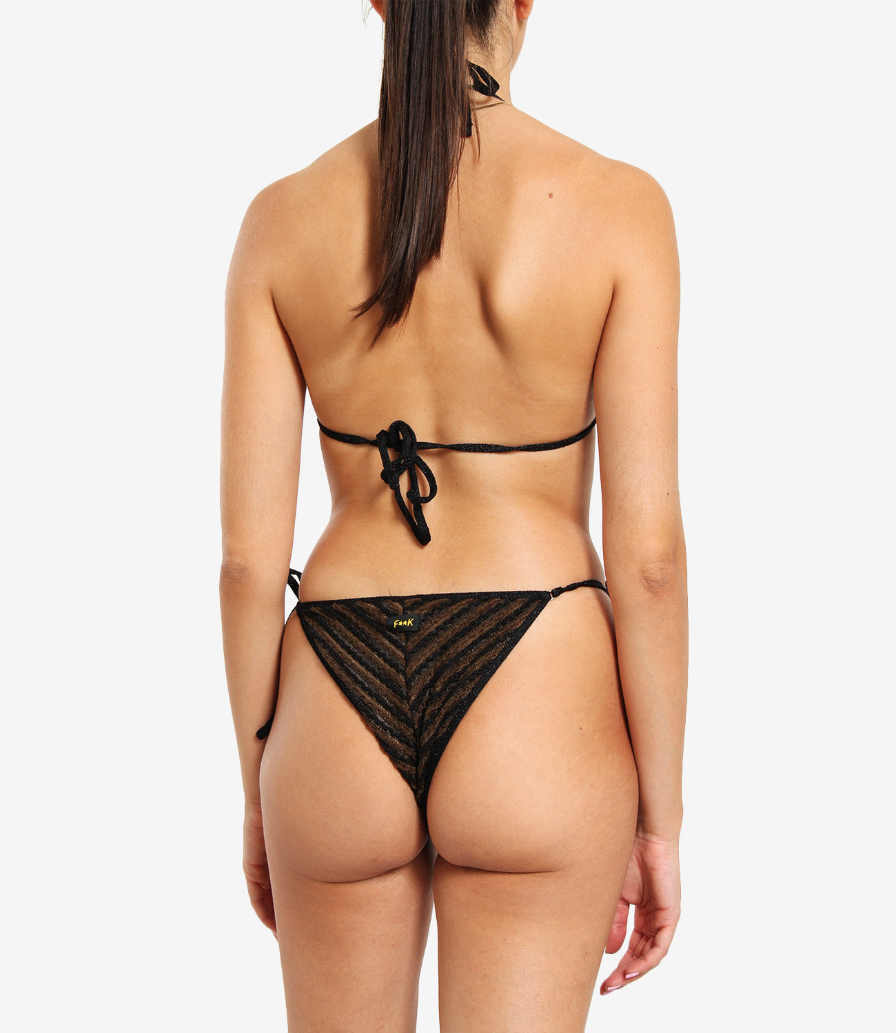 F**K Project | Costume Bikini Nero Marrone
