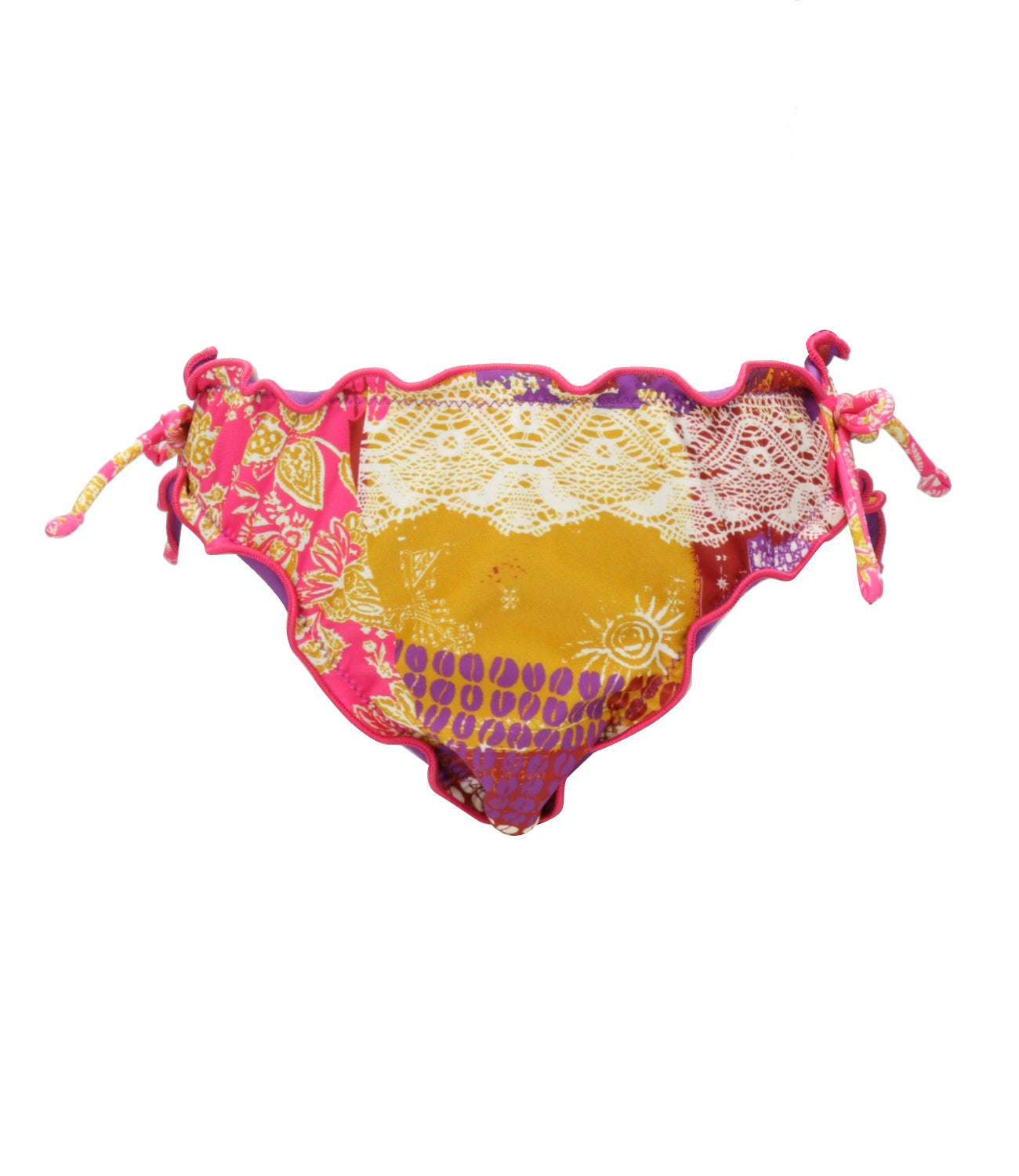 F**K Project Kids | Costume Slip Fuxia Giallo
