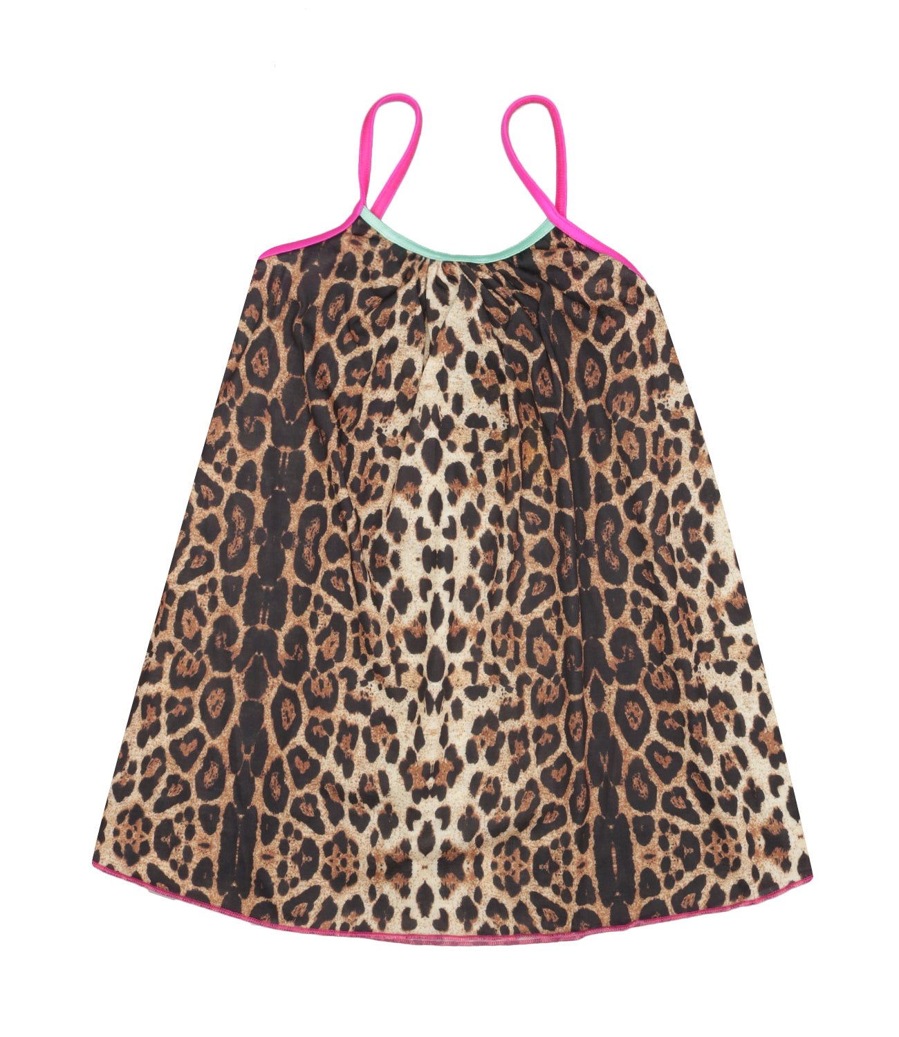 F**K Project Kids | Abito Maculato Fuxia Fluo