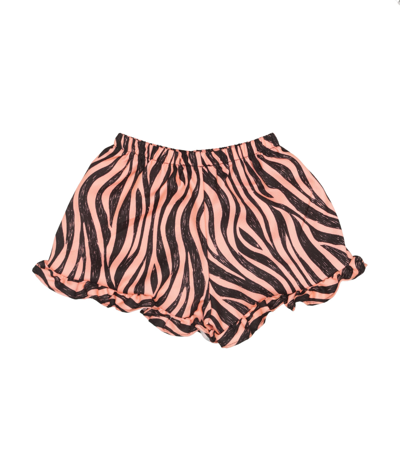 F**K Project Kids | Shorts Nero Salmone