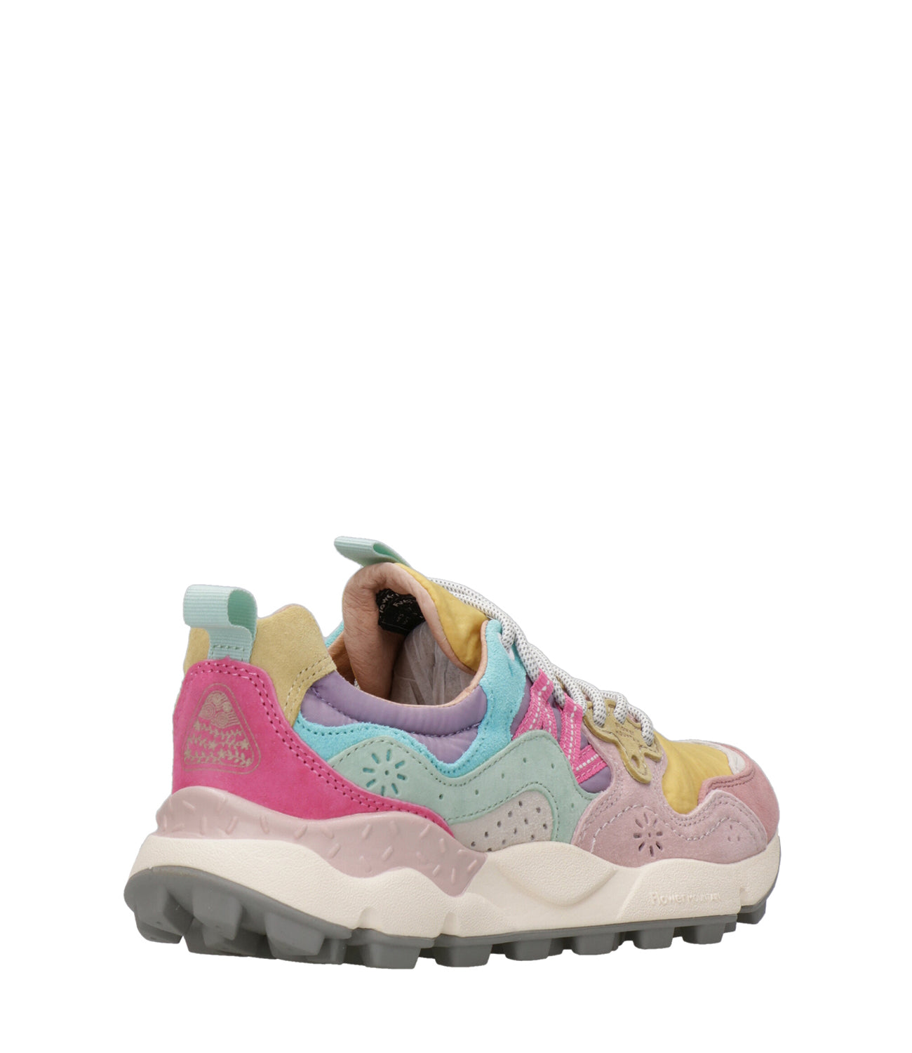 Flower Mountain | Sneakers Yamano 3 Rosa e Ocra