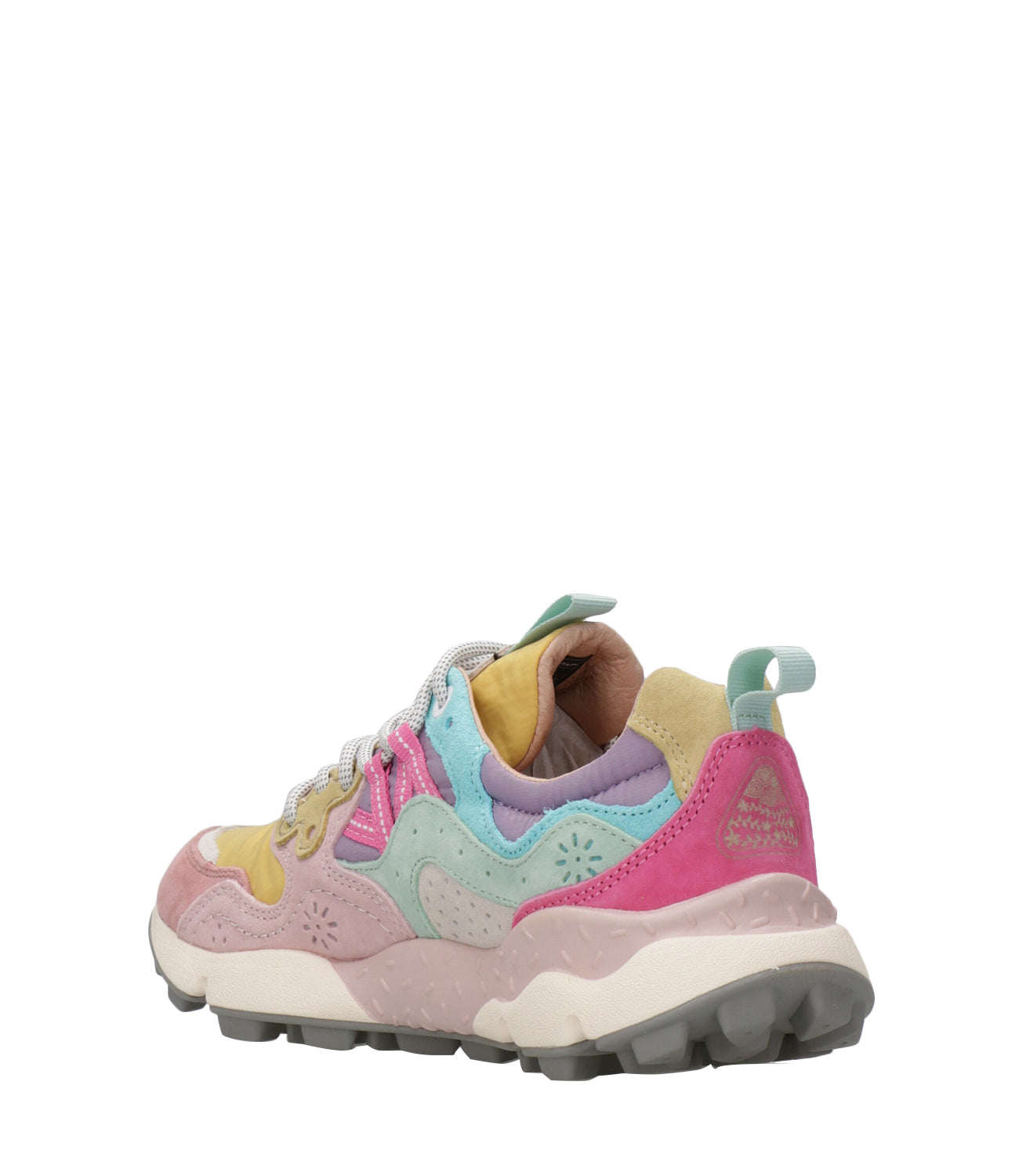 Flower Mountain | Sneakers Yamano 3 Rosa e Ocra